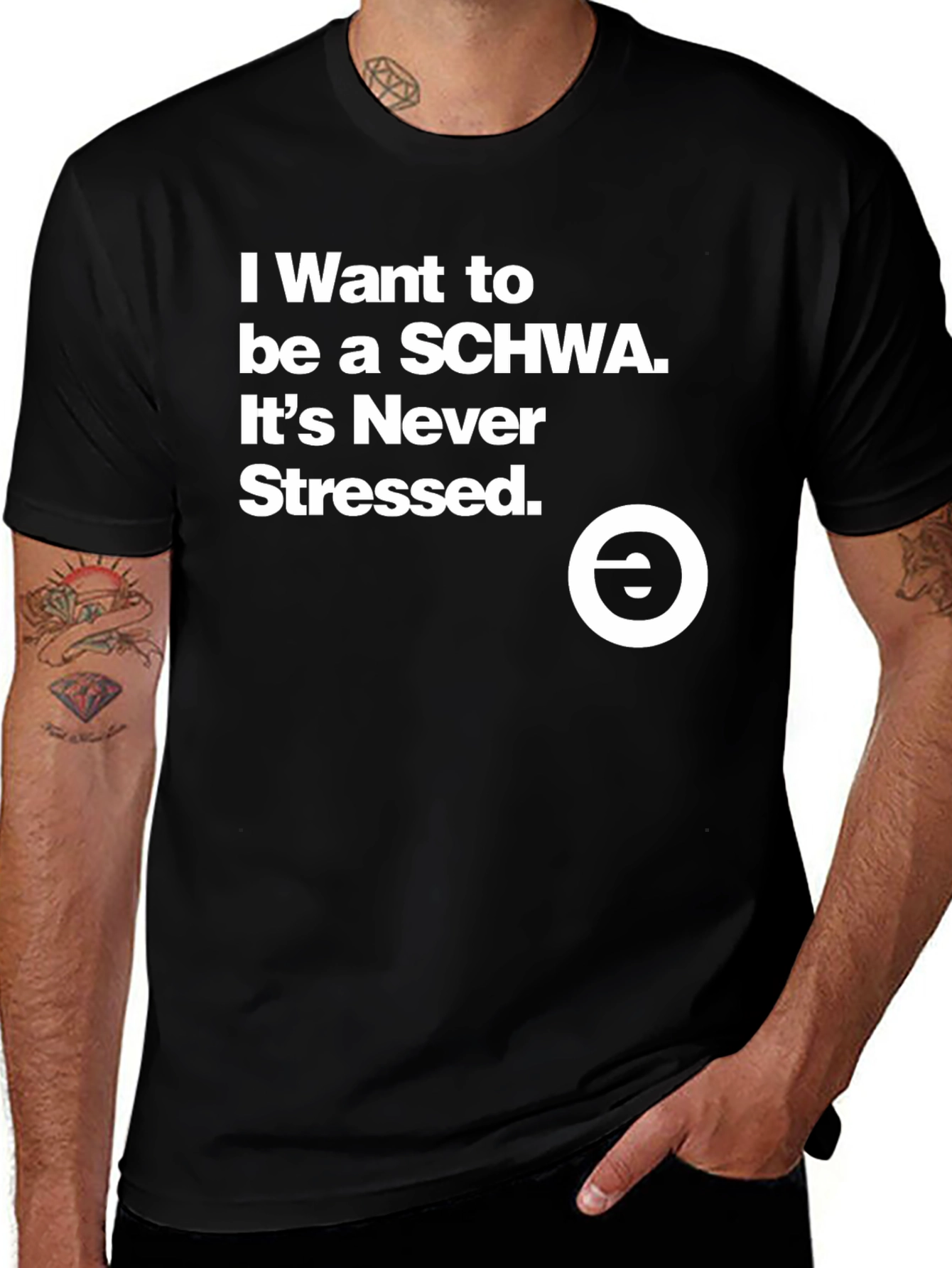 SCHWA It's Never Stressed T-Shirt