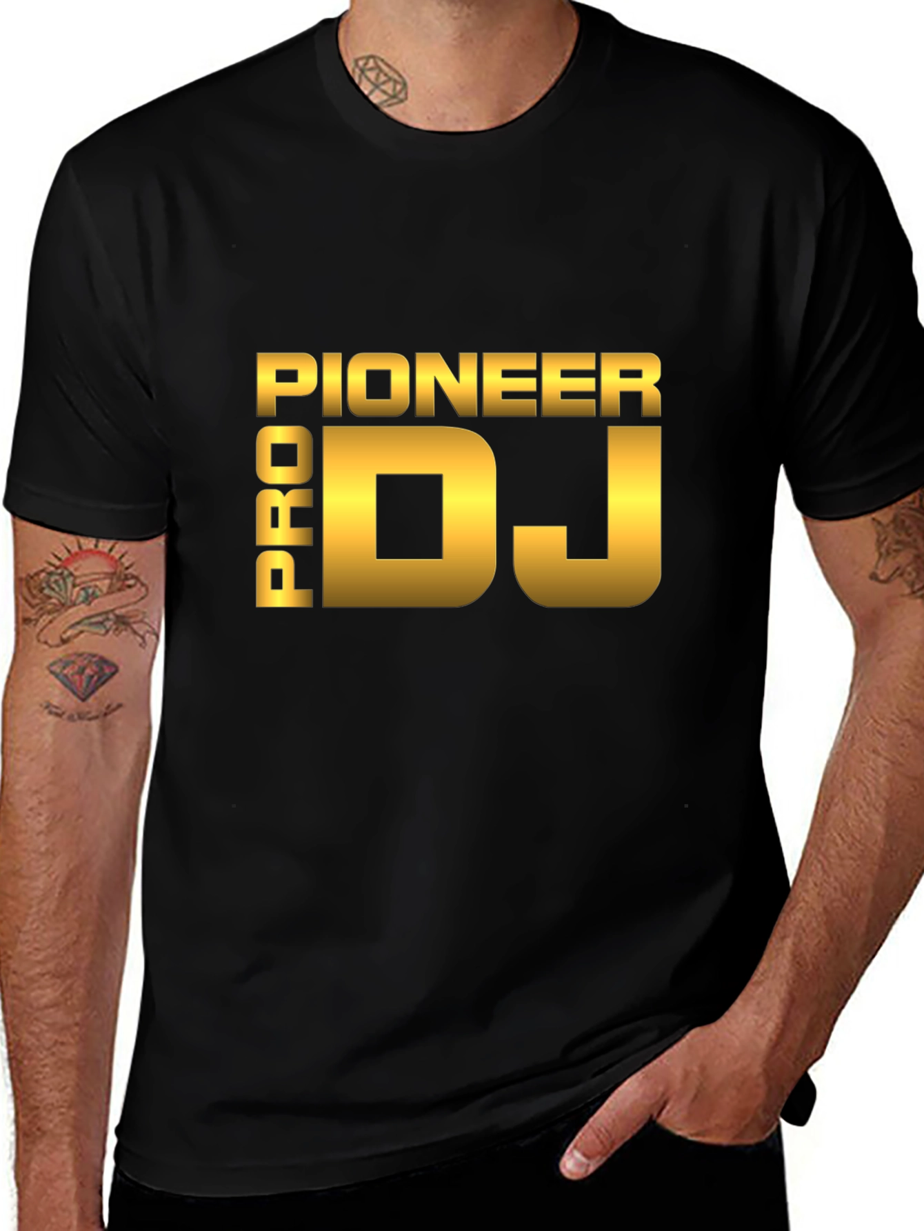Pioneer Pro DJ Black T-Shirt