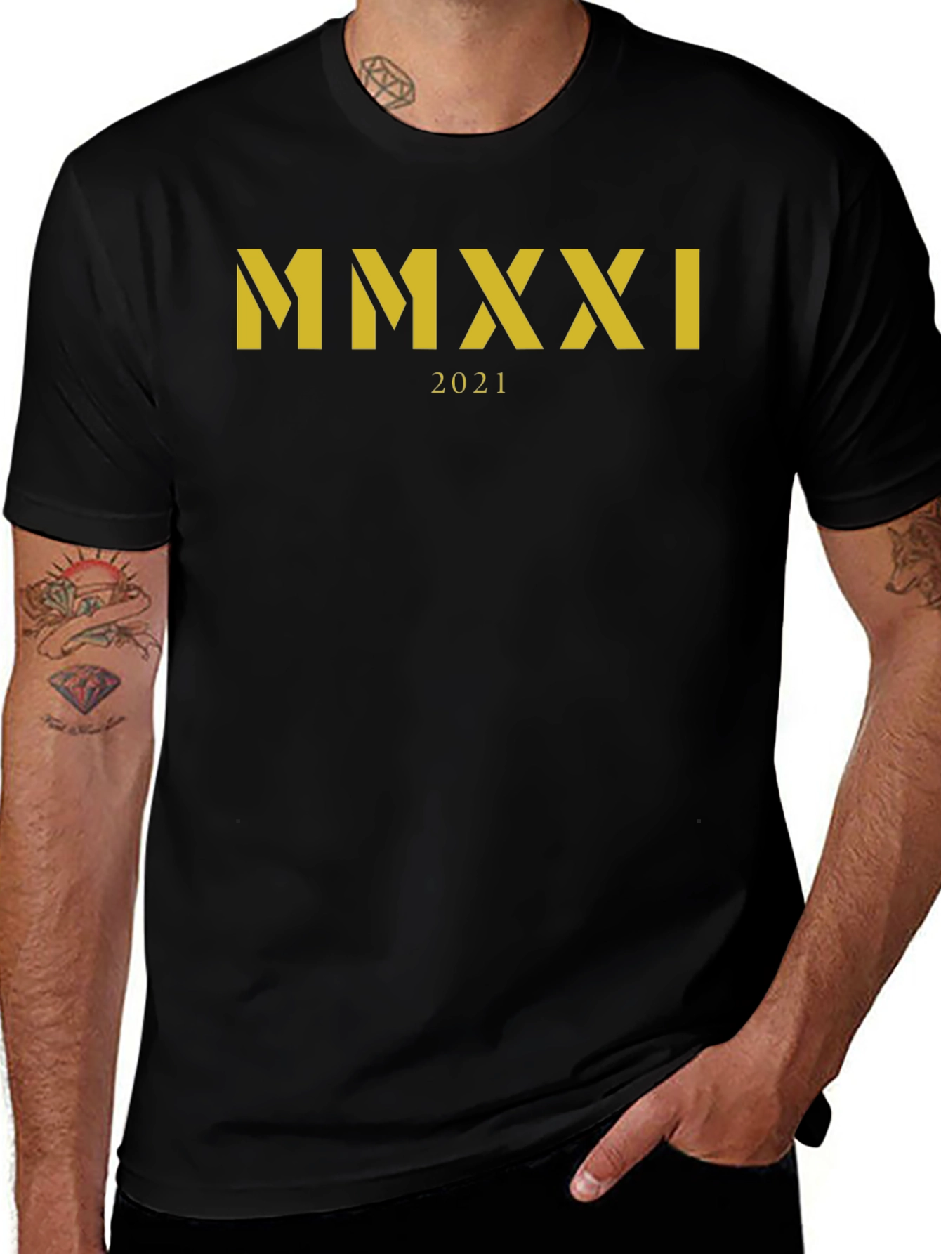 Variant 12 of MMXXI 2021 T-Shirt Roman Numeral Graphic Tee