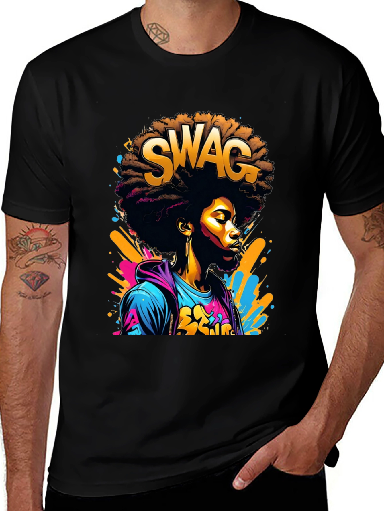 Variant 21 of Swag Graphic T-Shirt | Urban Style Tee