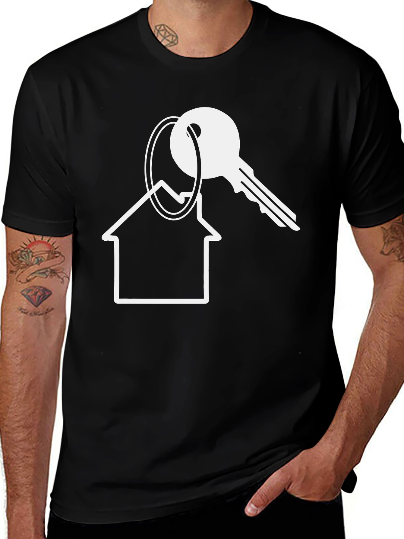 Homeowner House Key Graphic Tee