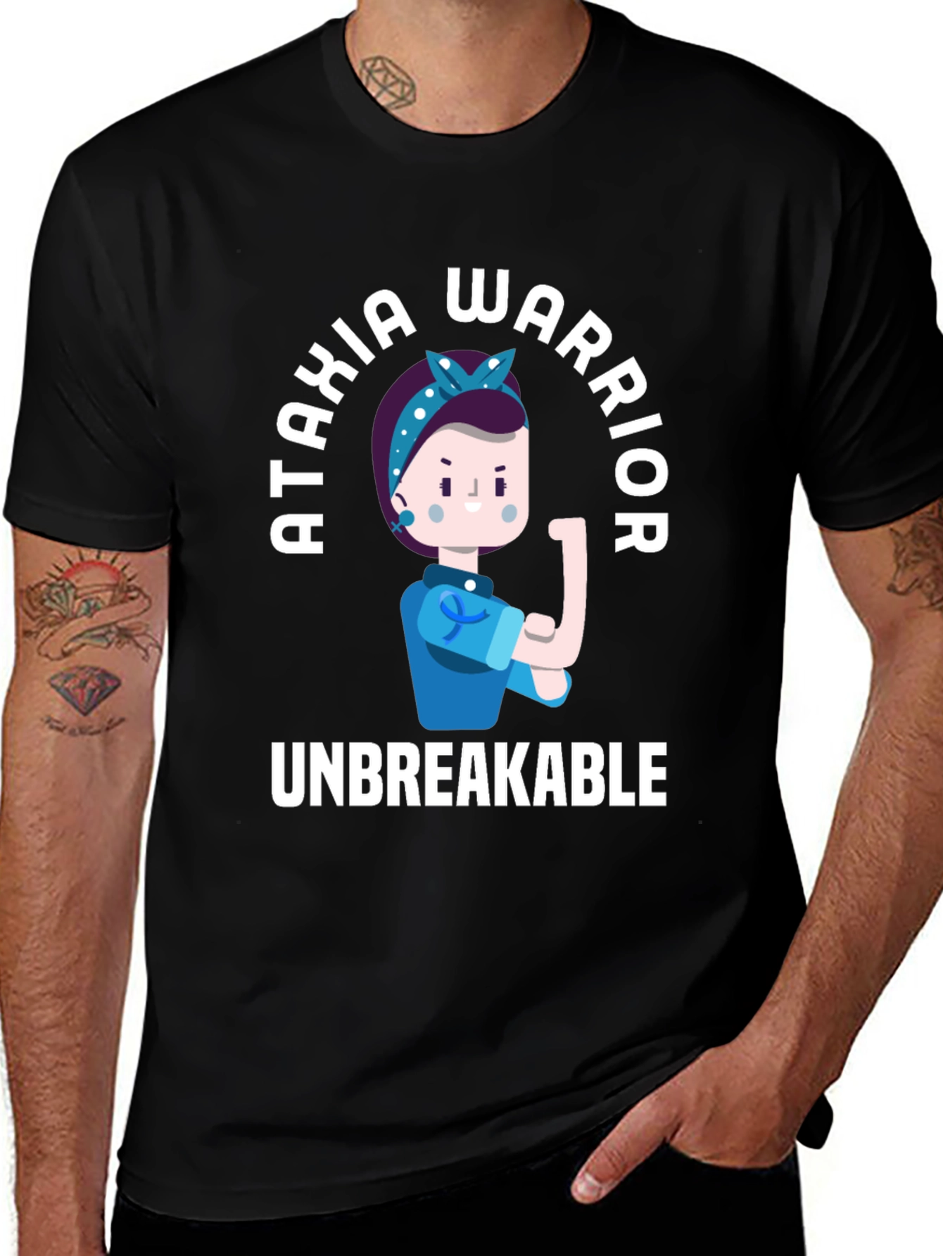 Ataxia Warrior T-Shirt - Unbreakable Women's Tee