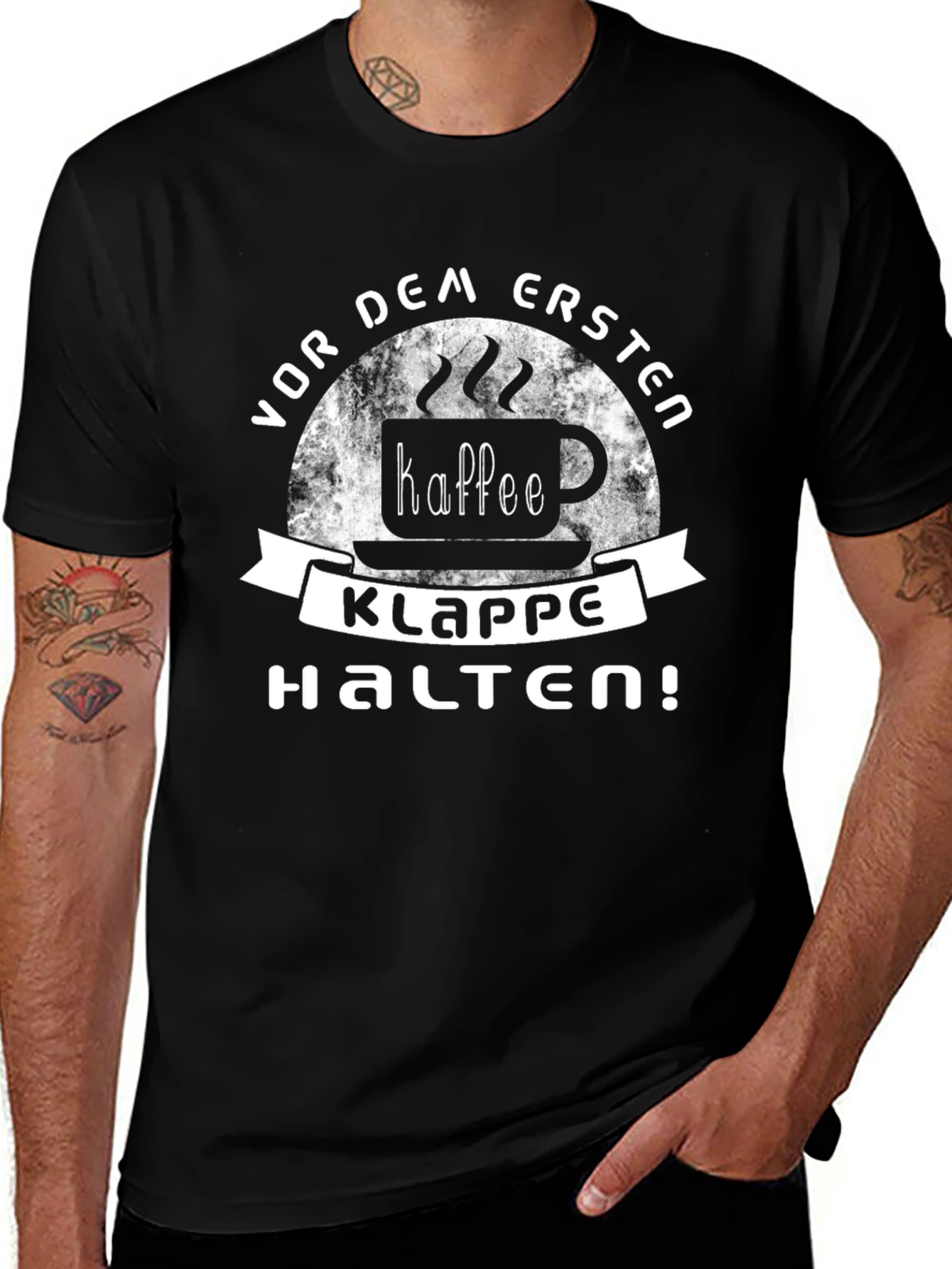 Variant 9 of Vor Dem Ersten Kaffee Klappe Halten! T-Shirt