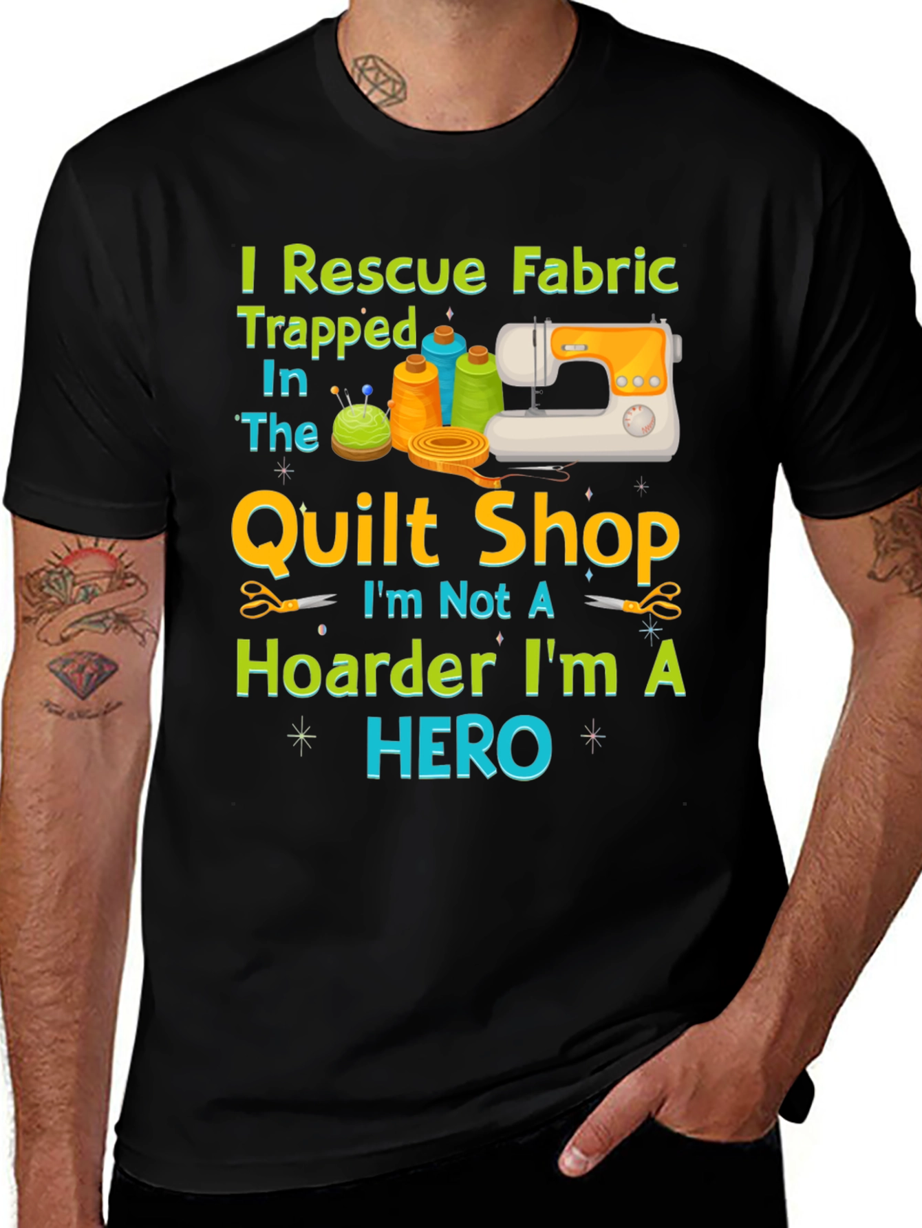 Variant 7 of I Rescue Fabric T-Shirt