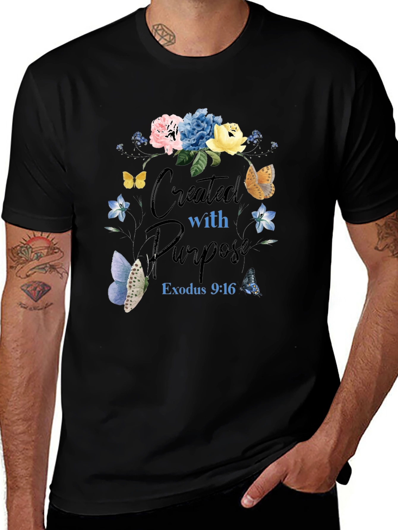 Variant 13 of Created with Purpose T-Shirt