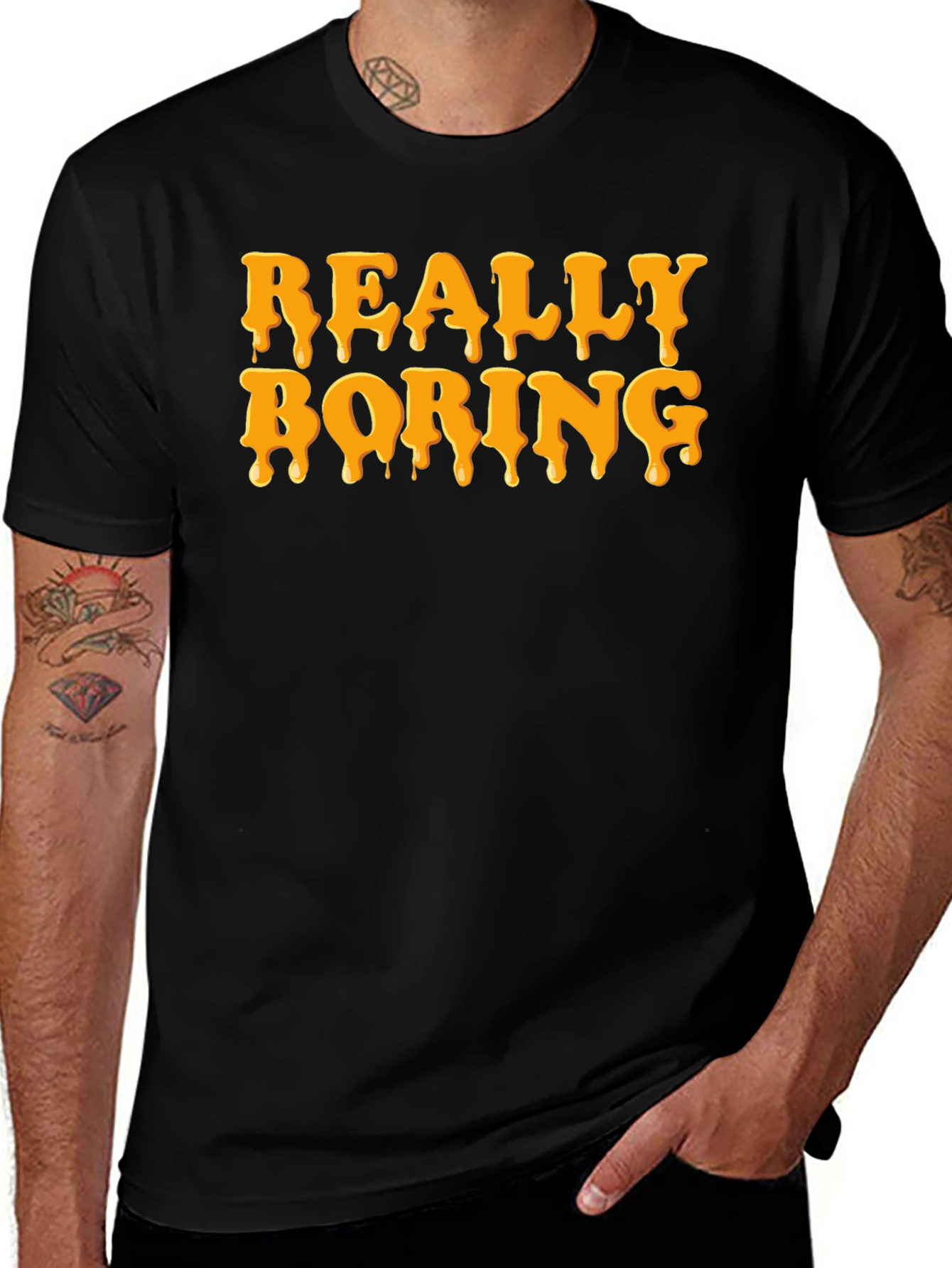 Variant 16 of Really Boring Graphic T-Shirt - Casual Wear