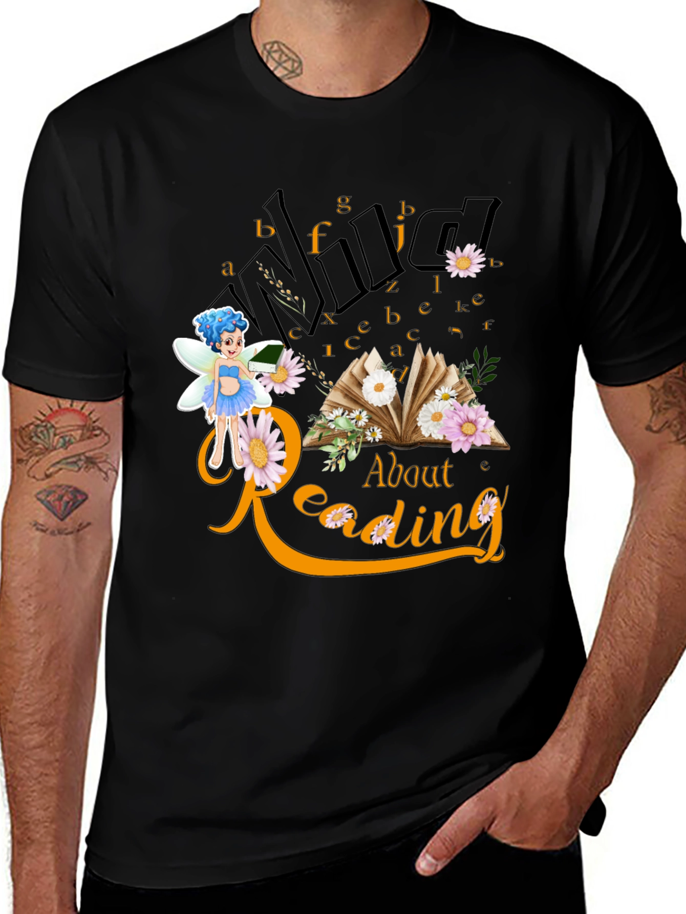 Variant 2 of Wild About Reading Graphic Tee