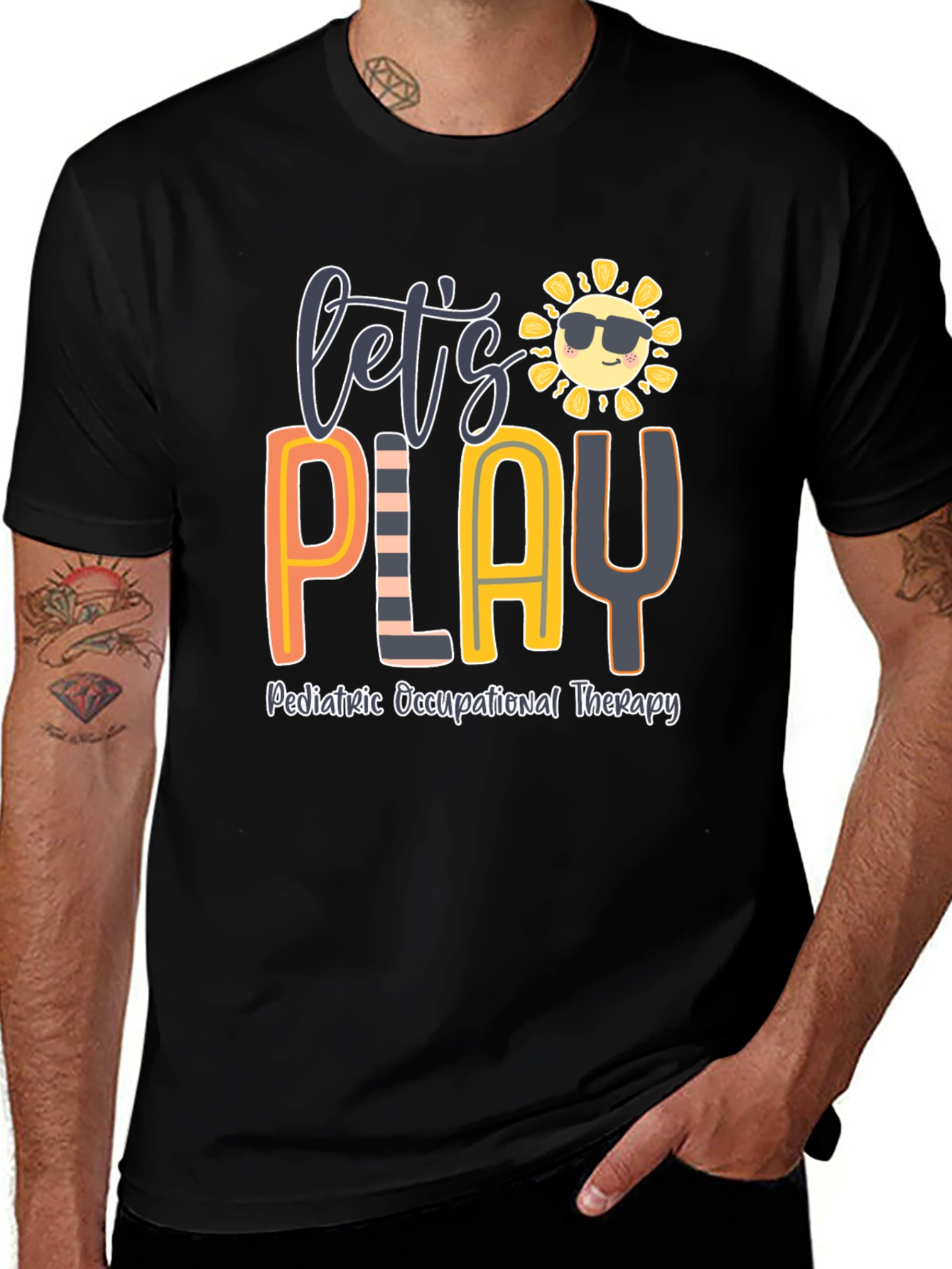 Let's Play Pediatric Occupational Therapy T-Shirt