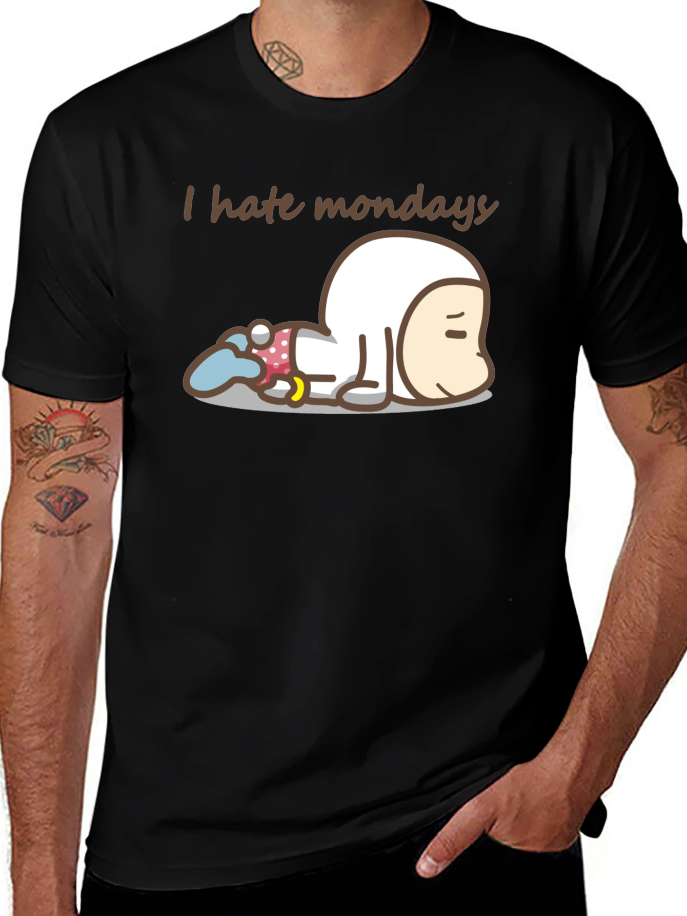 Variant 22 of I Hate Mondays Graphic T-Shirt
