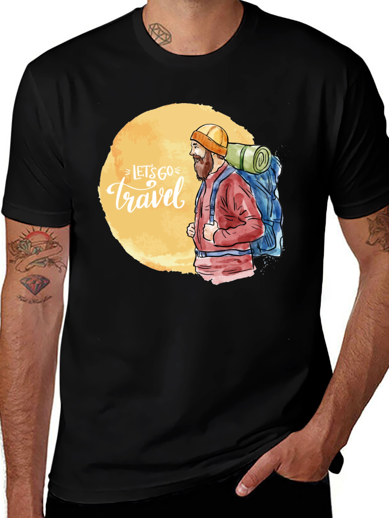 Let's Go Travel Graphic Tee