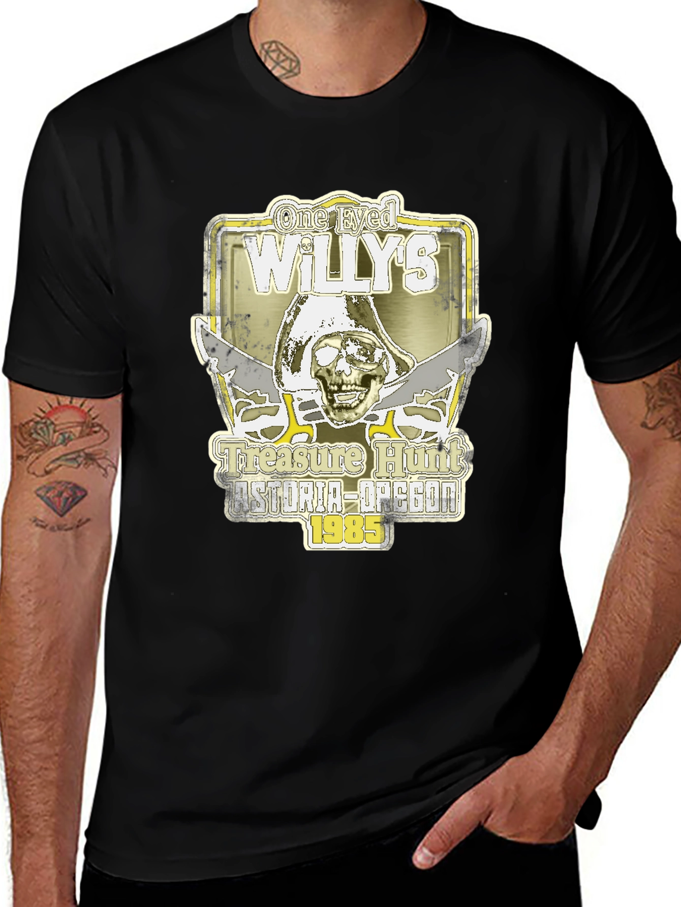 Variant 8 of One-Eyed Willy's Treasure Hunt T-Shirt