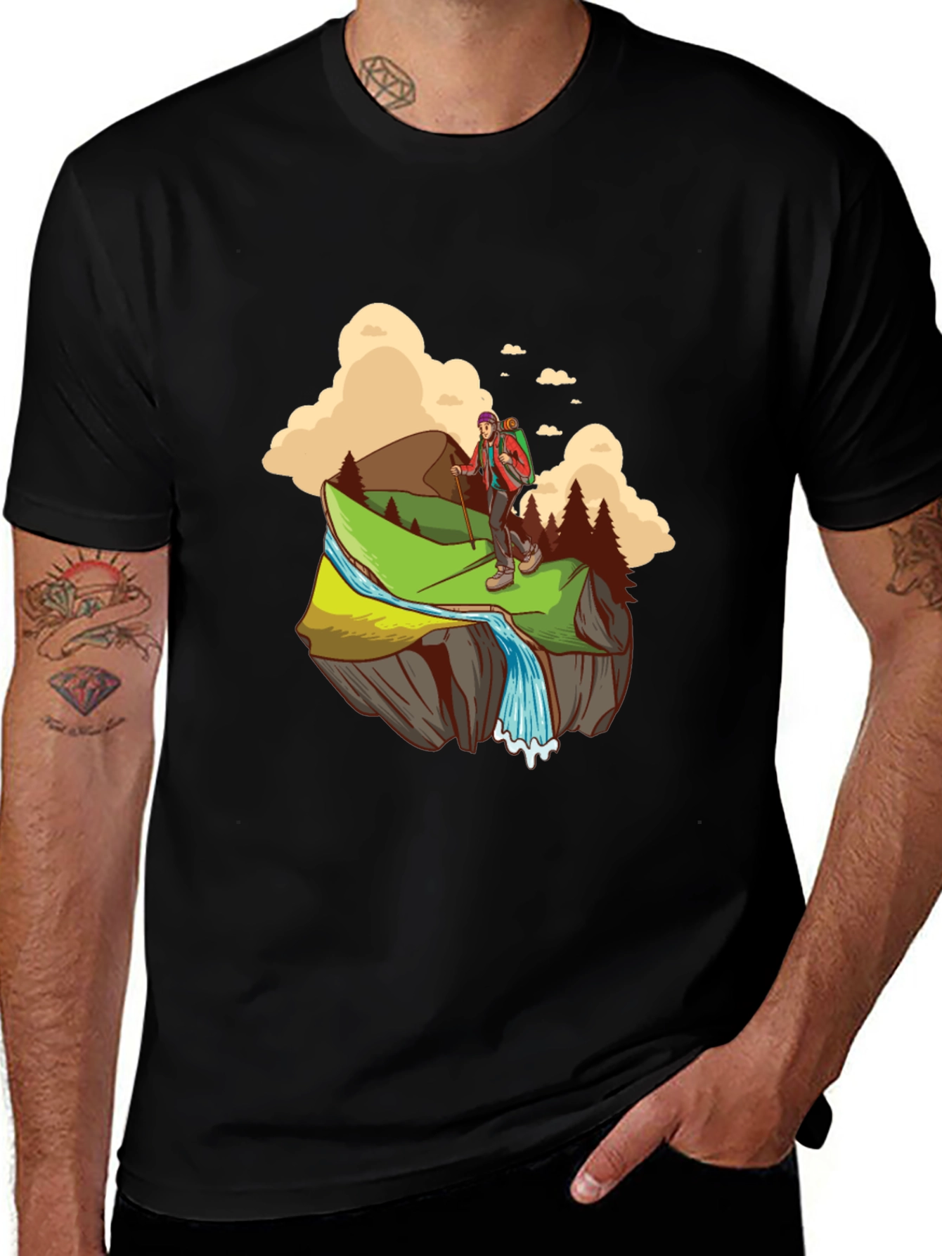 Variant 6 of Hiking Adventure T-Shirt - Mountain Explorer
