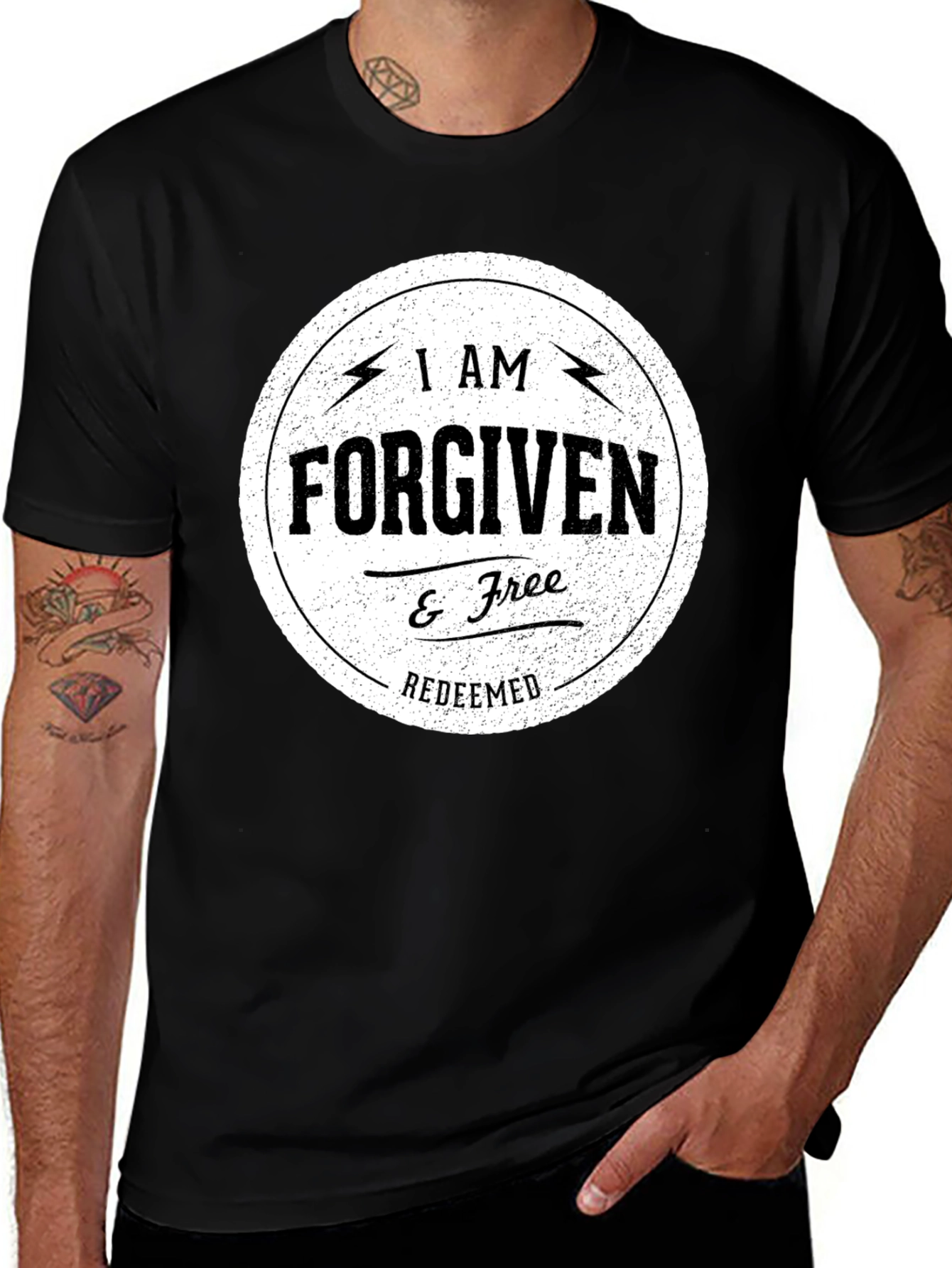 Forgiven & Free Christian T-Shirt