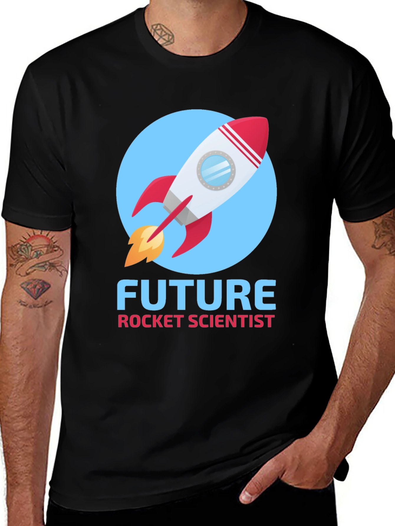 Future Rocket Scientist T-Shirt - Space Exploration Tee