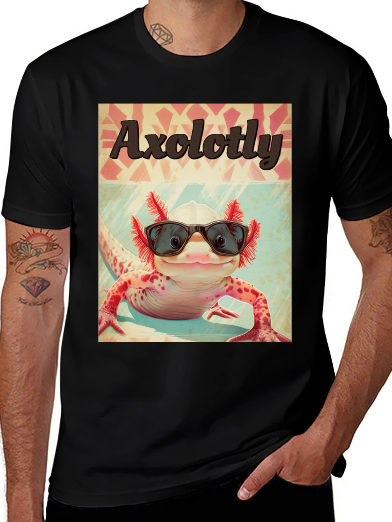 Variant 10 of Cool Axolotl T-Shirt