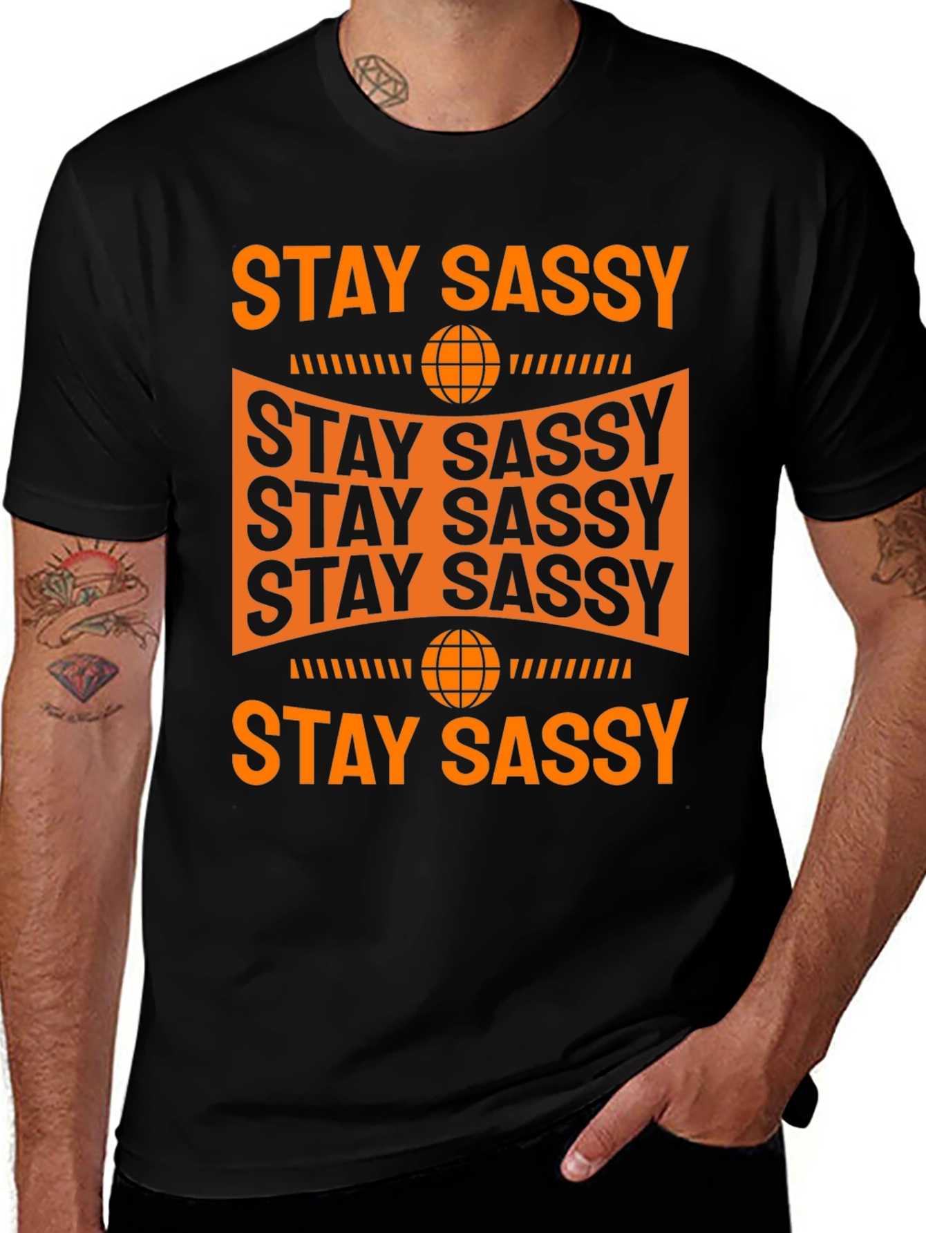 Variant 3 of Stay Sassy Graphic T-Shirt