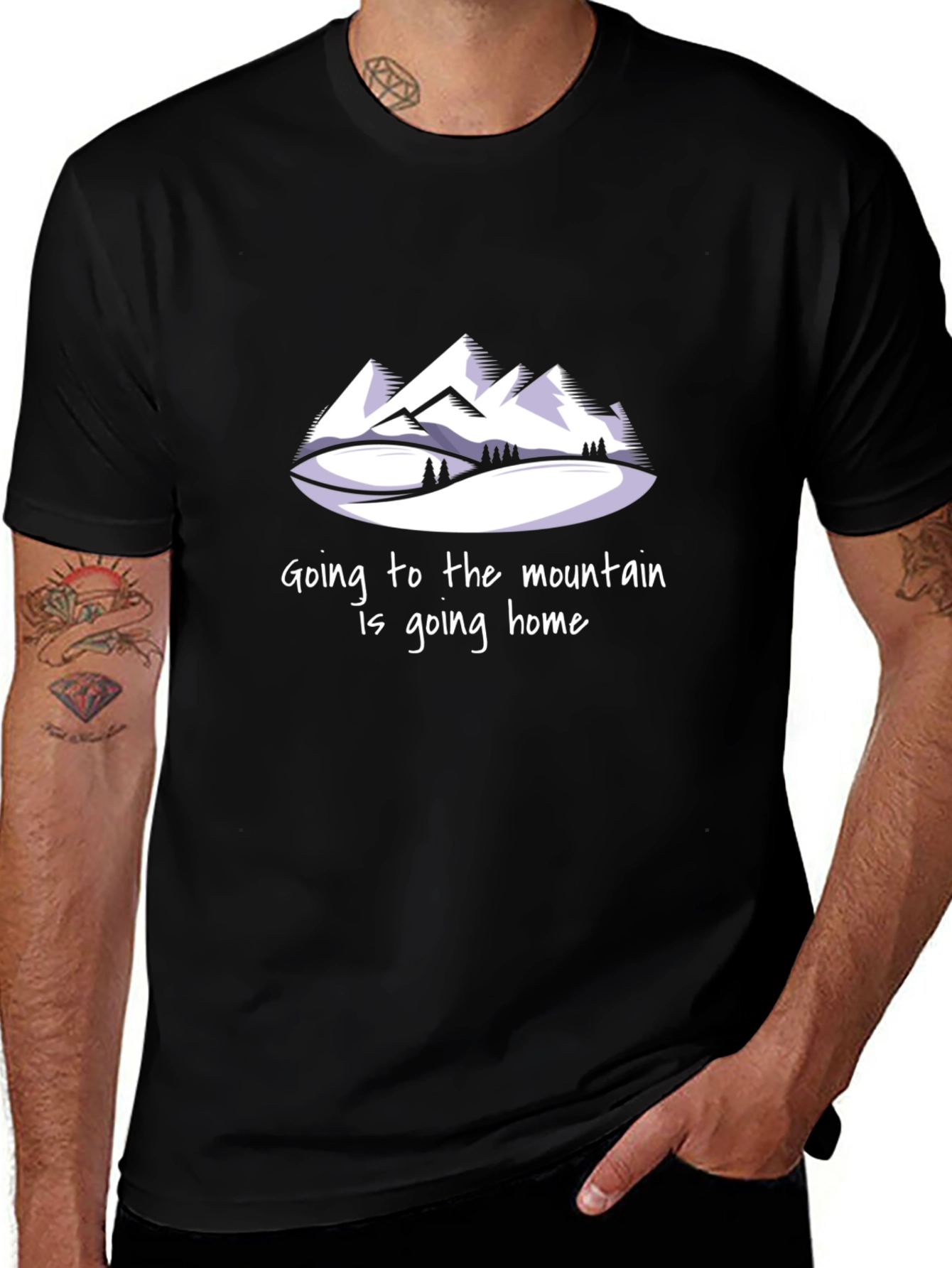 Variant 22 of Mountain Home T-Shirt