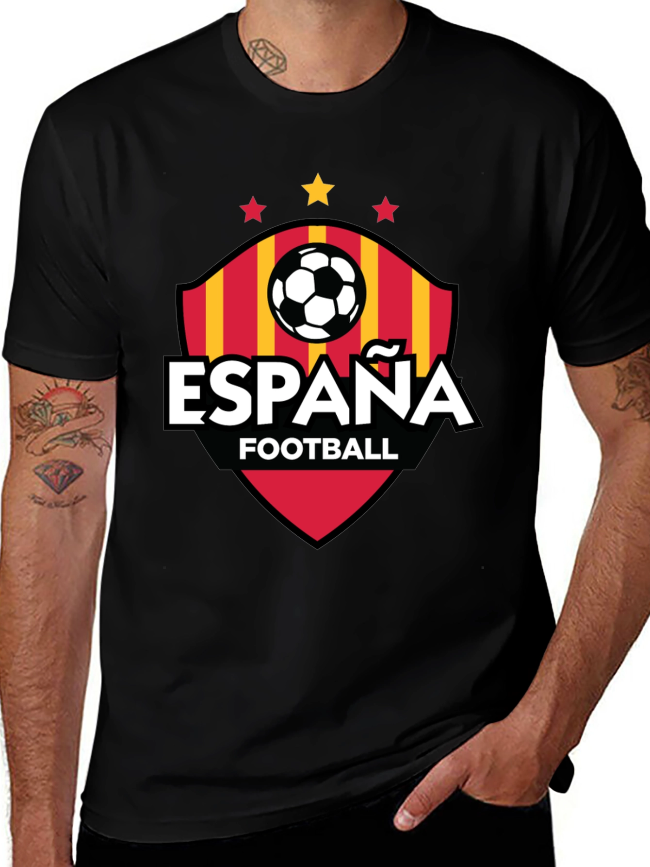 España Football T-Shirt - Stylish Soccer Fan Apparel