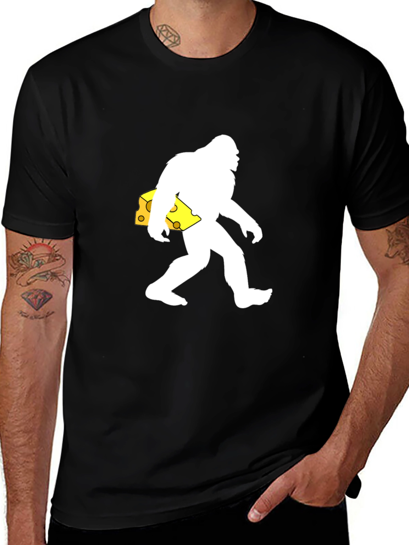 Sasquatch Cheese Lover T-Shirt