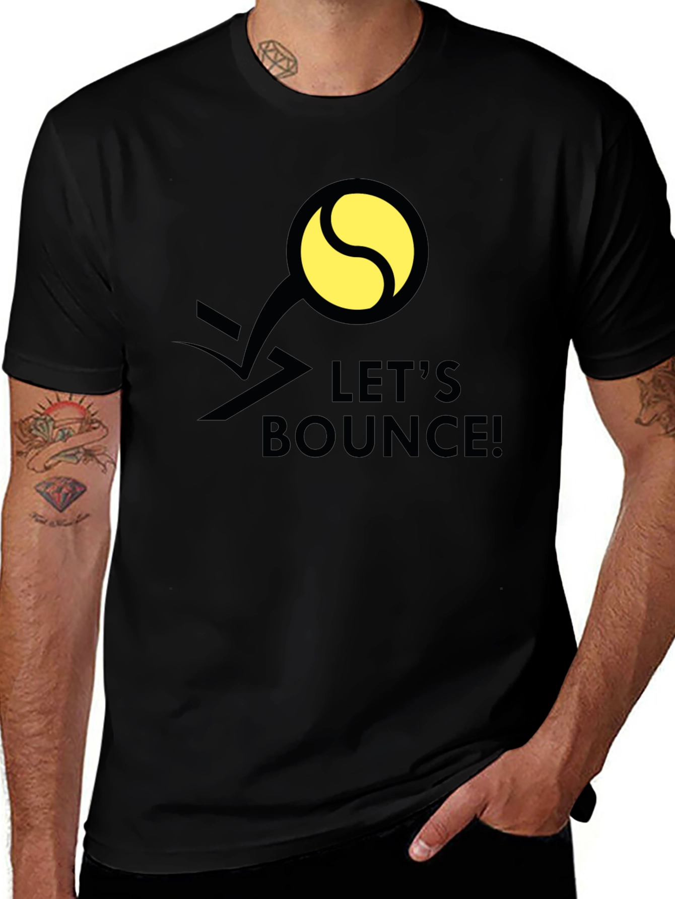 Let's Bounce Graphic Tee