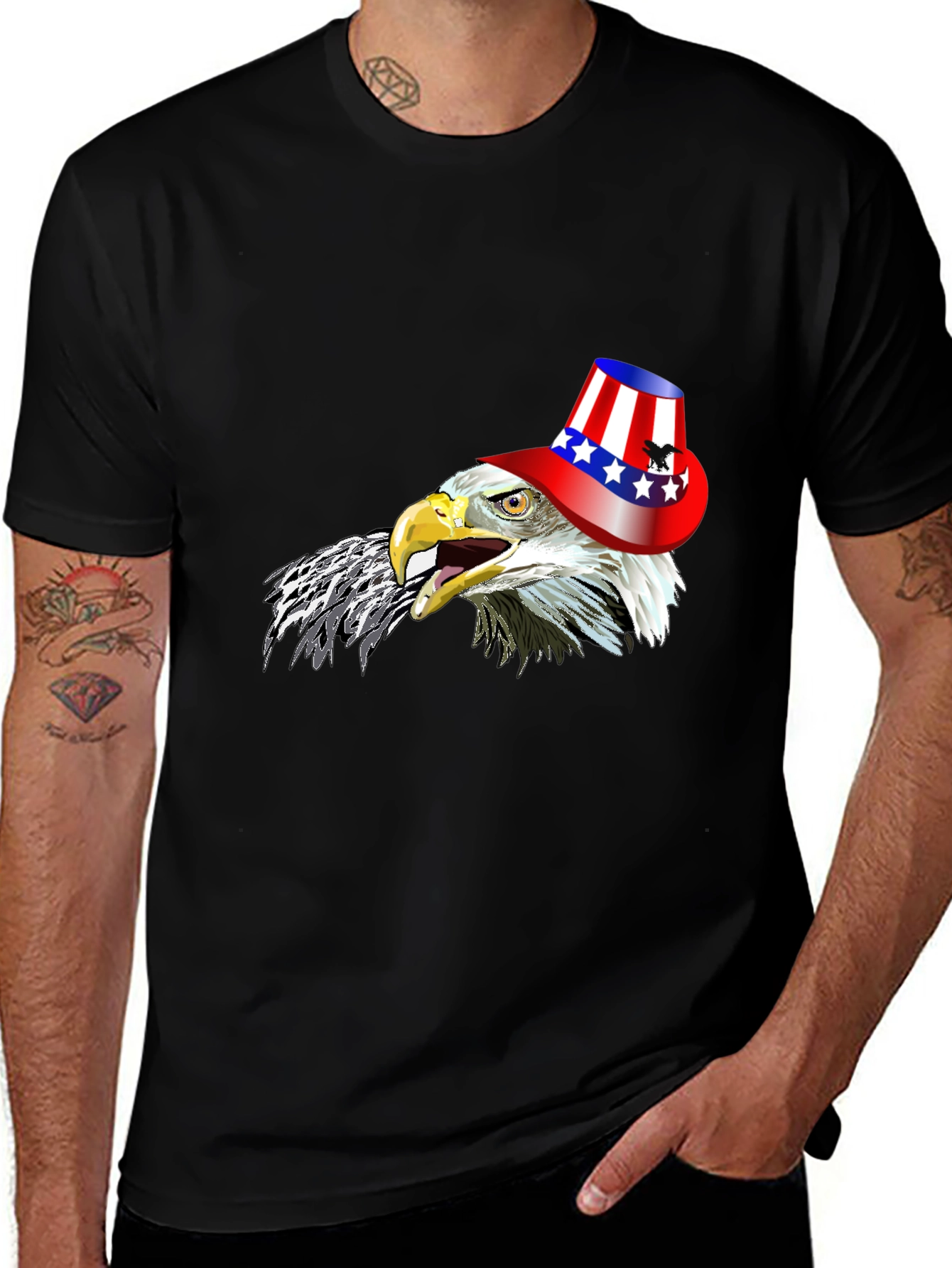 Variant 20 of Patriotic Eagle T-Shirt