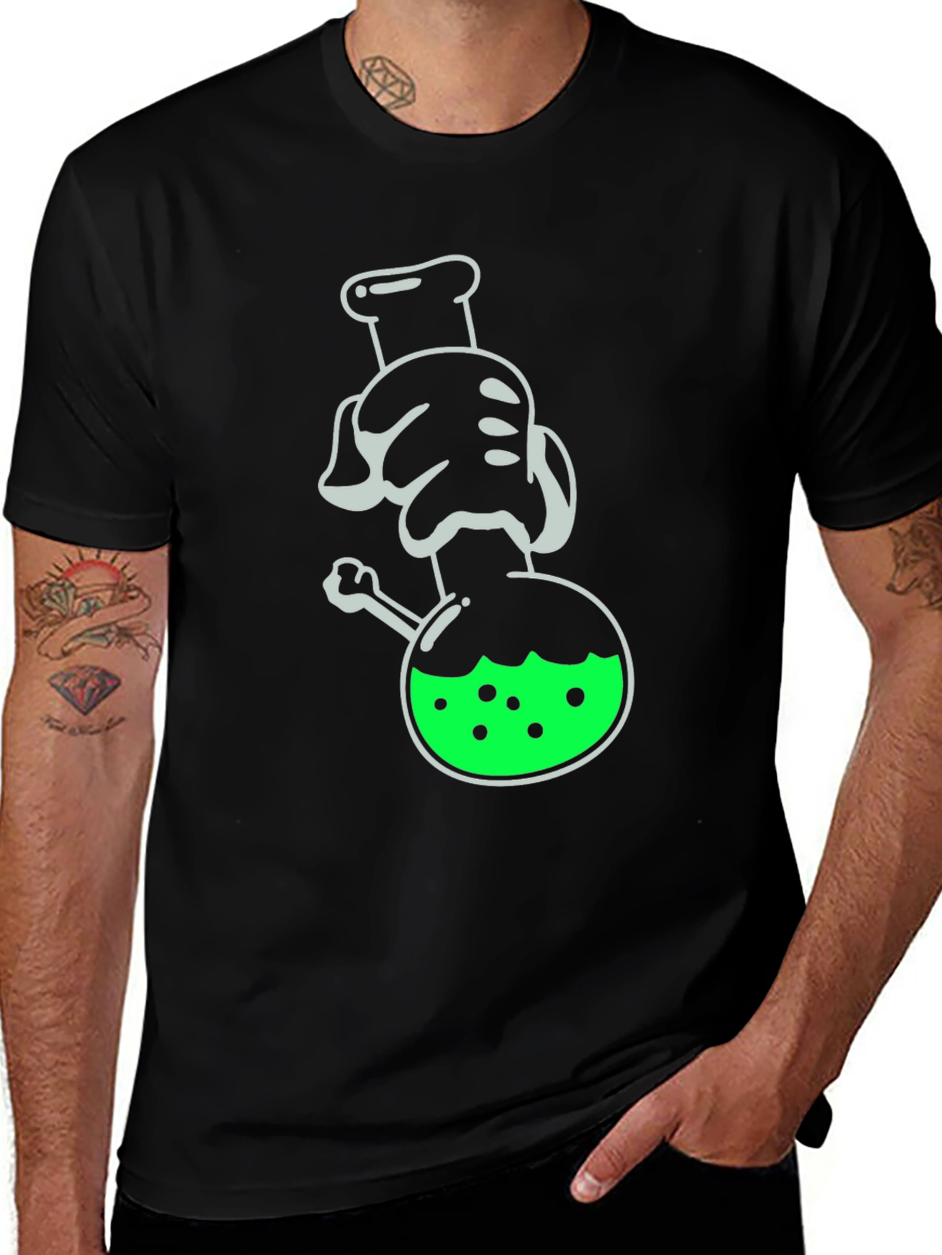 Variant 12 of Mad Scientist Cartoon T-Shirt