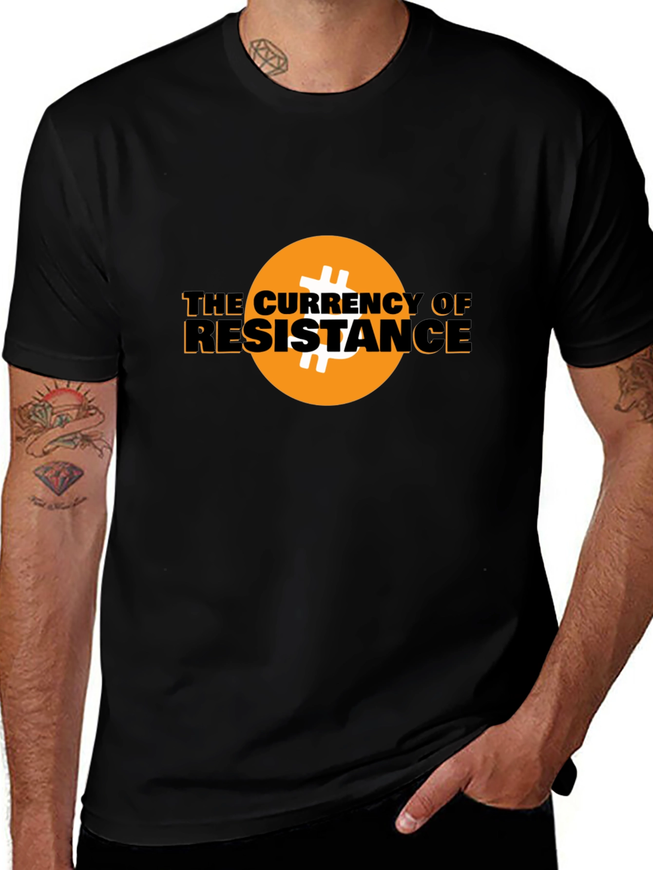 Bitcoin Resistance T-Shirt - Crypto Currency Tee