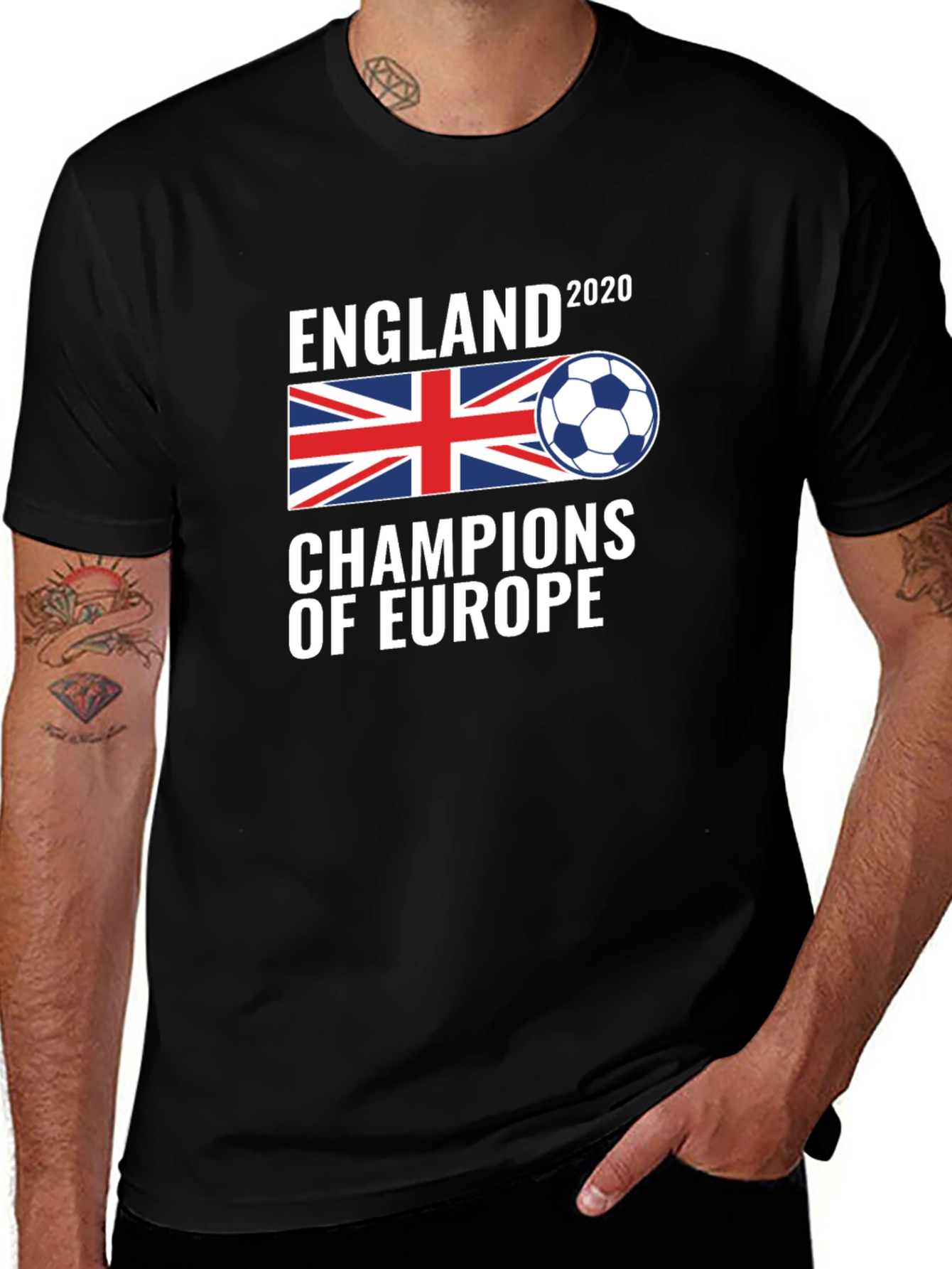 England 2020 Champions of Europe T-Shirt