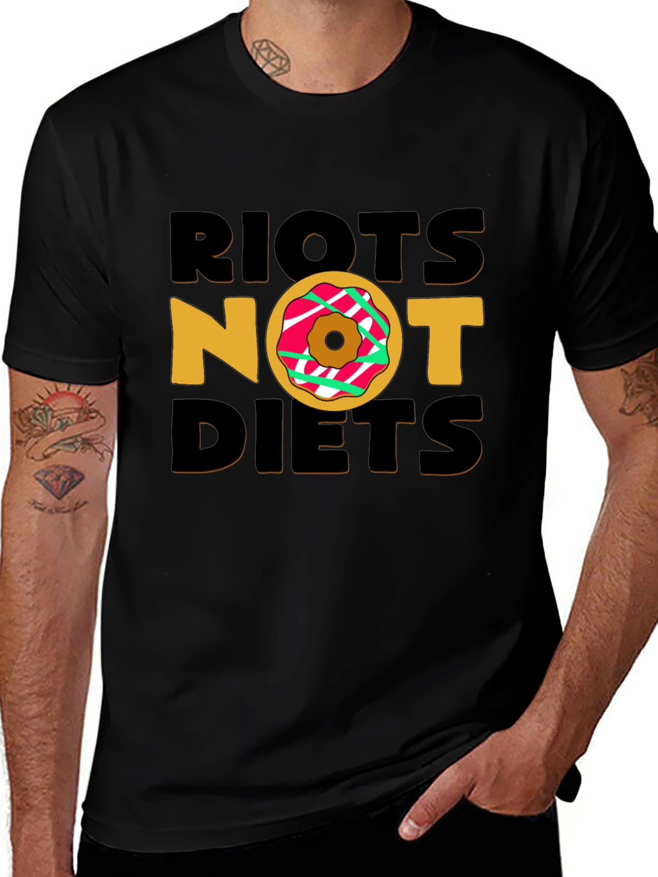 Variant 21 of Riot Not Diets T-Shirt