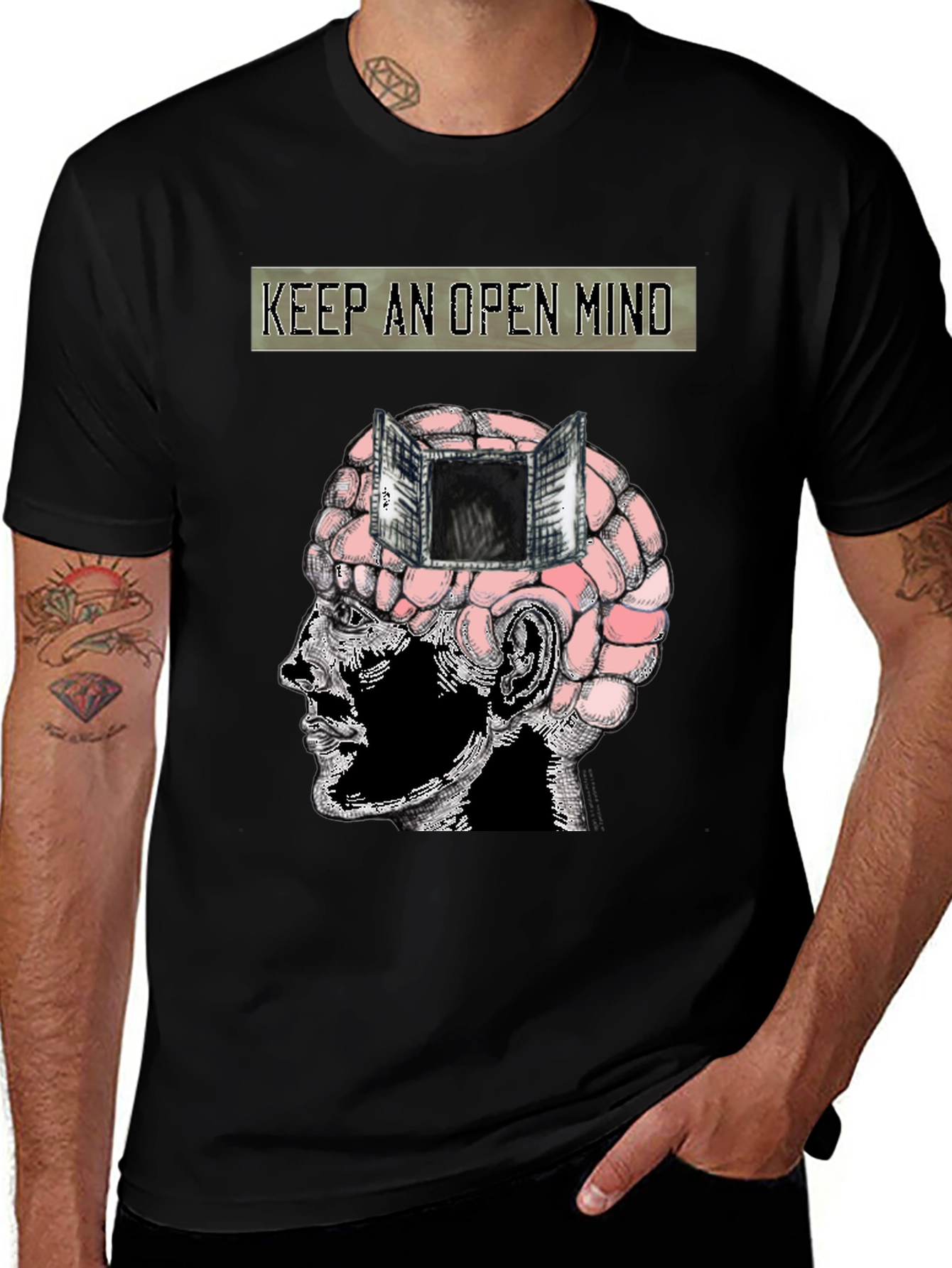 Variant 24 of Open Mind T-Shirt