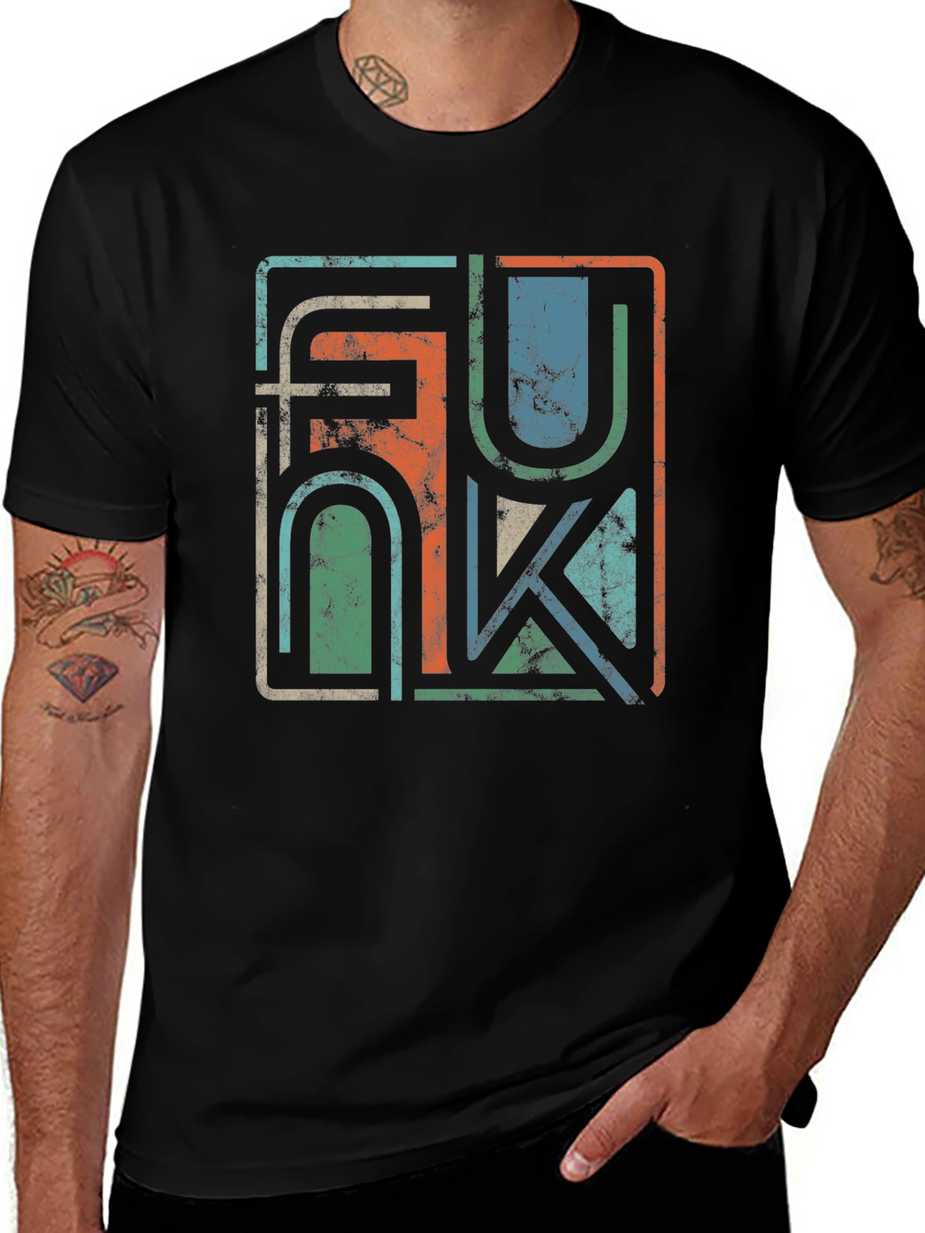 Variant 9 of Vintage FUK Graphic Tee - Retro Style