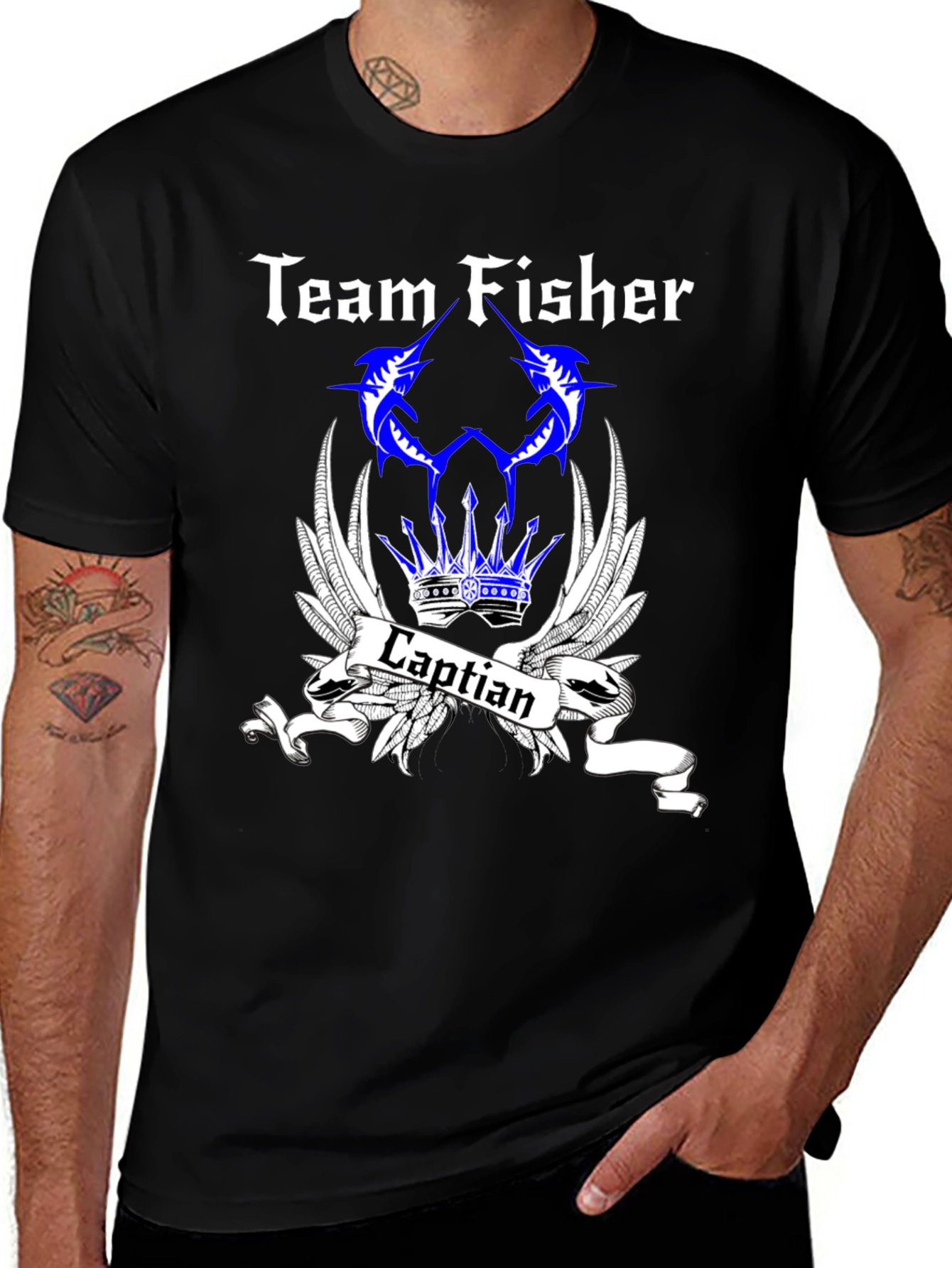 Variant 5 of Team Fisher Captain Graphic T-Shirt