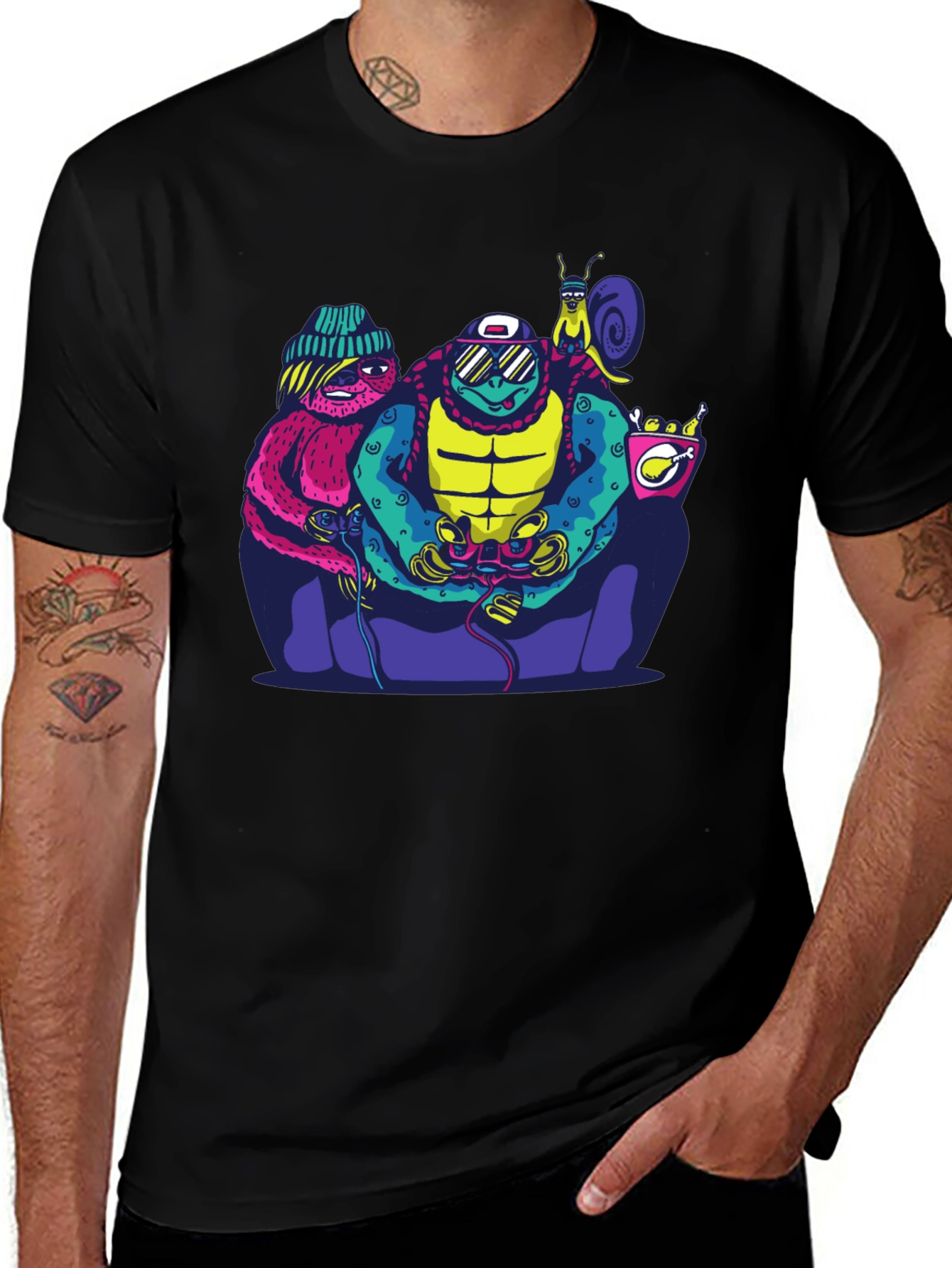 Variant 26 of Cartoon Gaming Crew T-Shirt