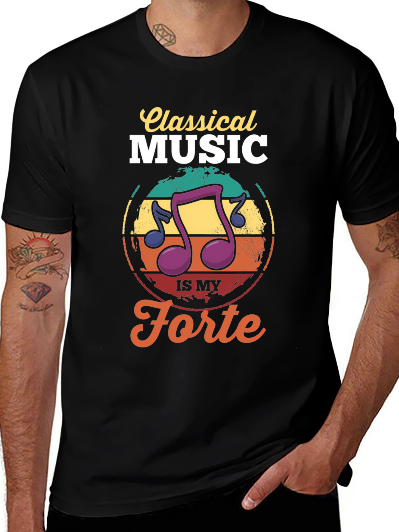 Variant 20 of Classical Music Is My Forte T-Shirt
