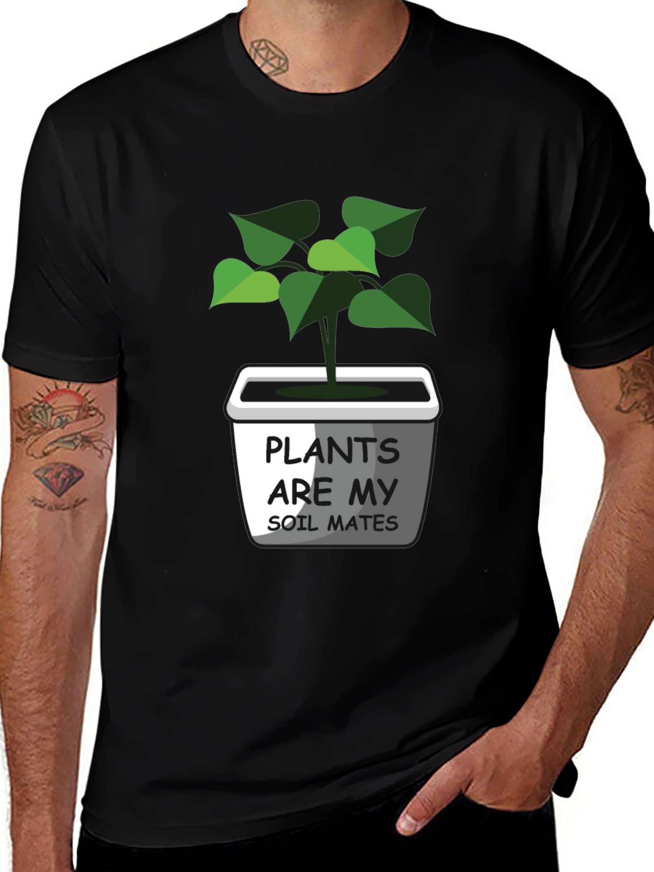 Variant 29 of Plants Are My Soil Mates Graphic Tee