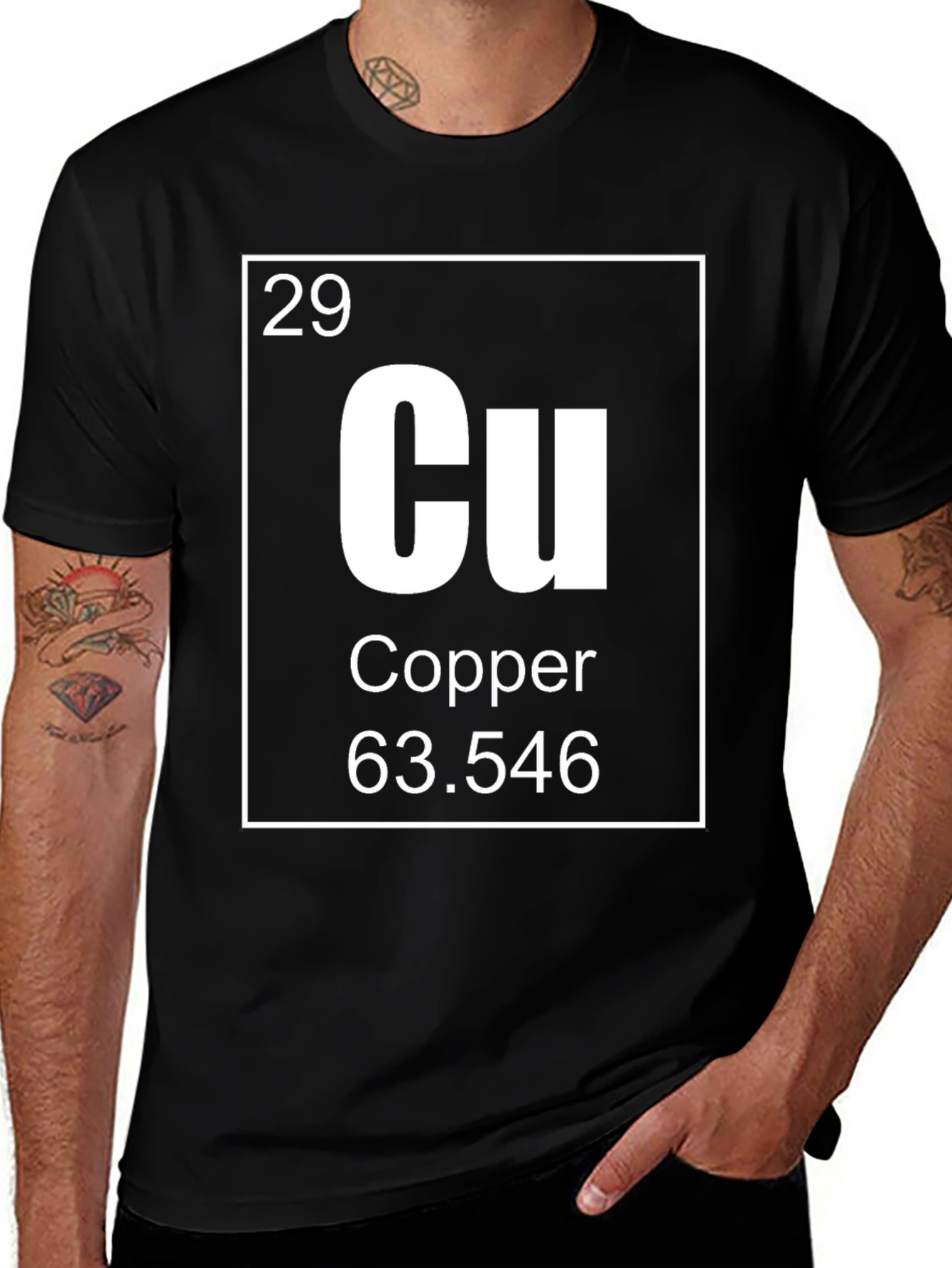 Variant 7 of Copper Element T-Shirt: Chemistry Science Tee