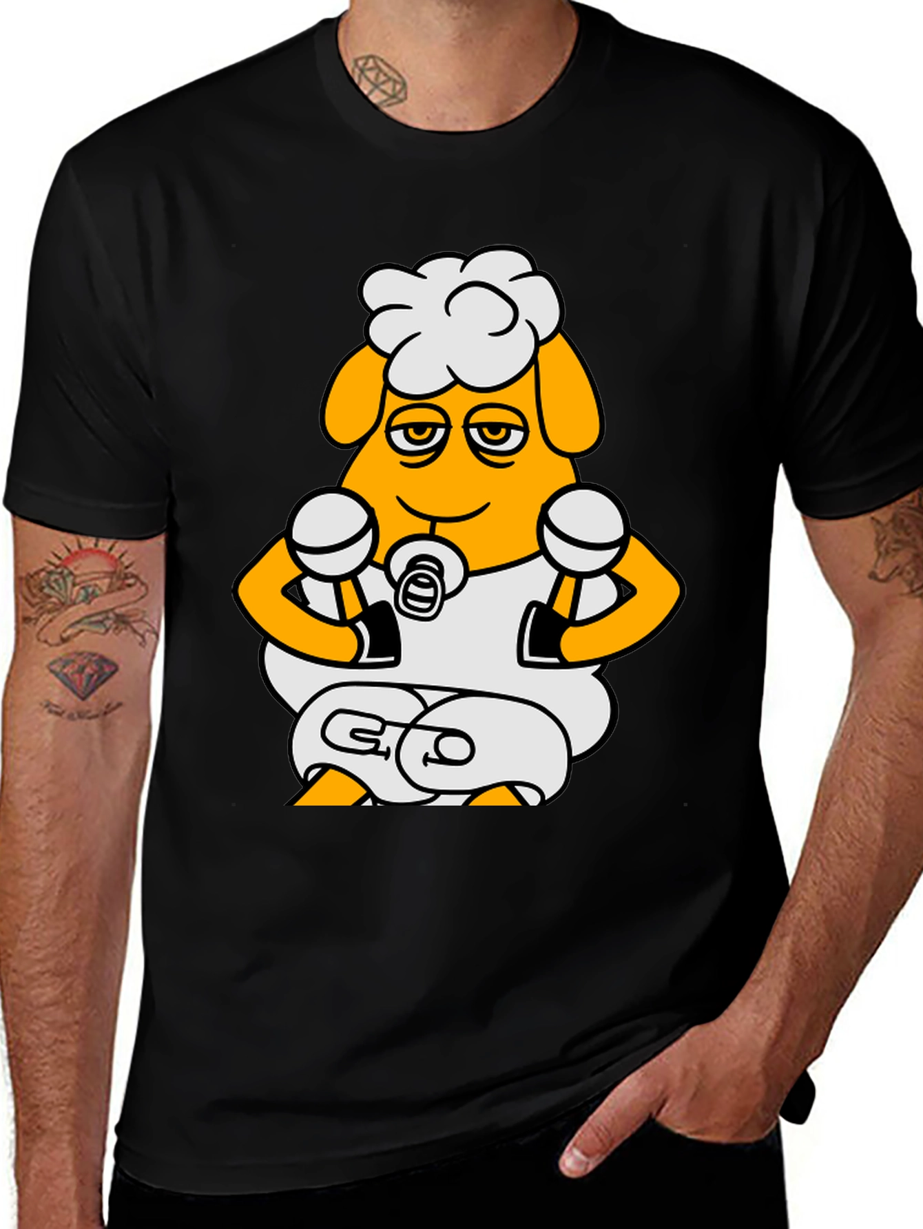 Variant 14 of Funny Sheep Baby T-Shirt