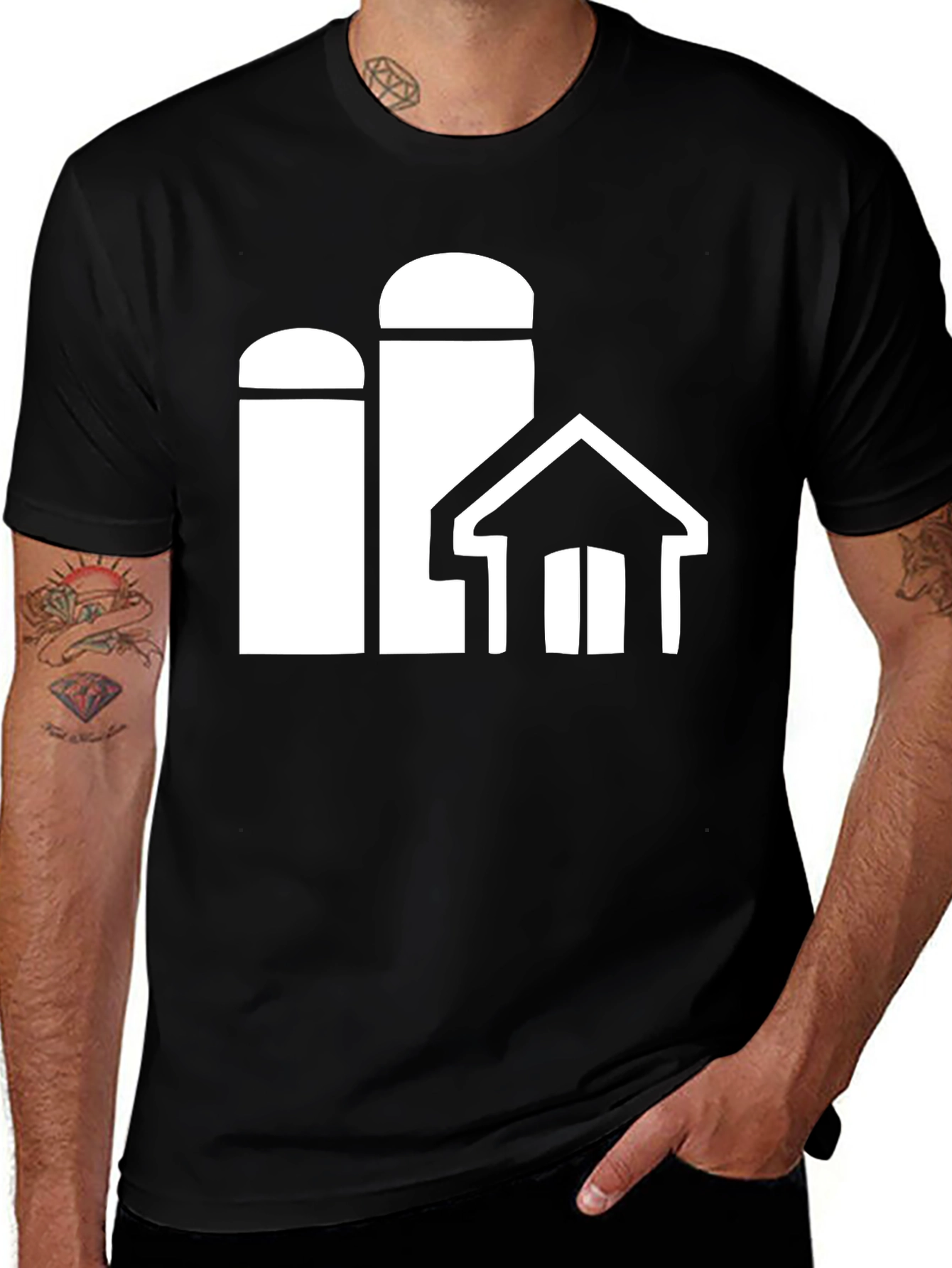 Farm Silo T-Shirt - Graphic Tee