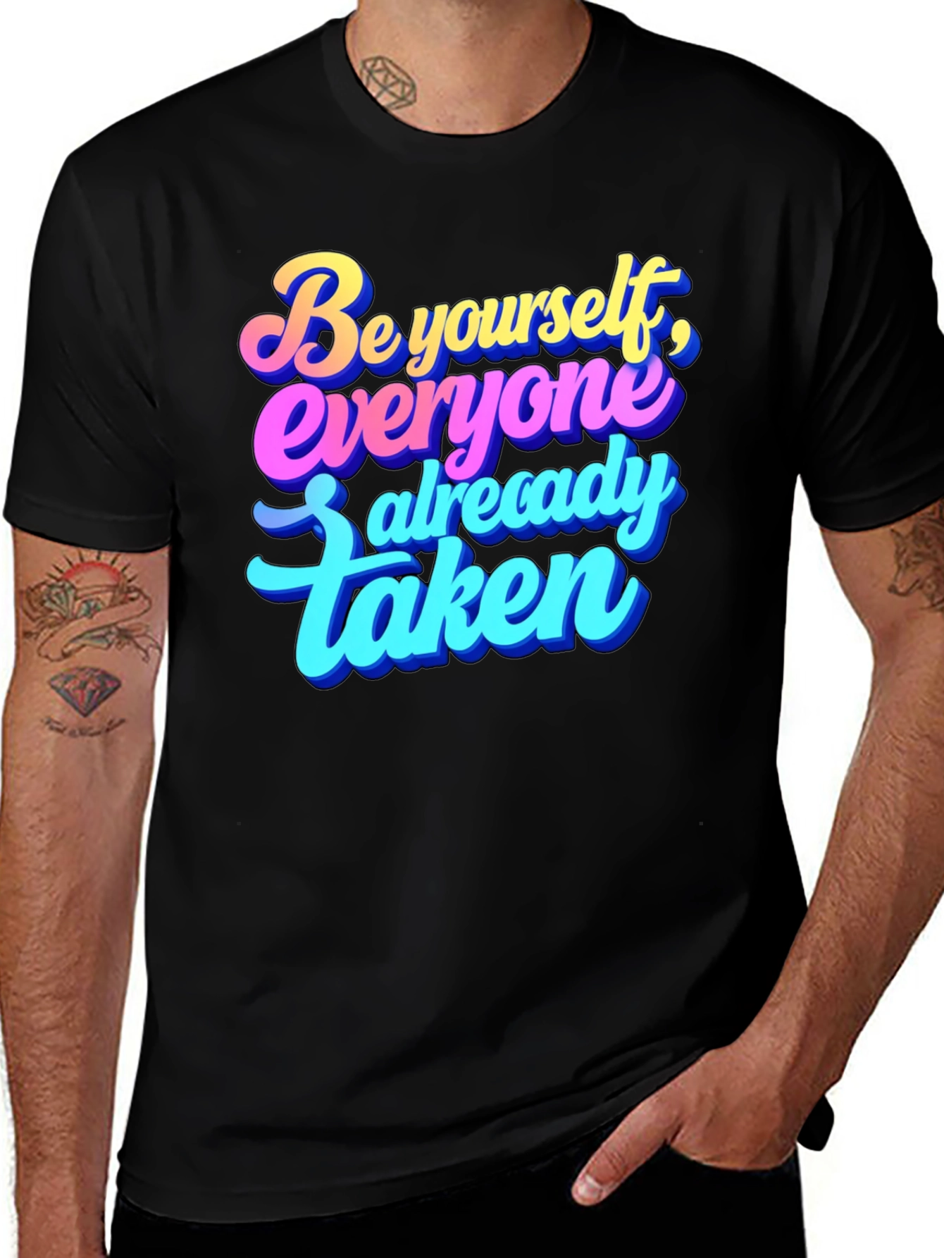 Variant 5 of Be Yourself Graphic T-Shirt