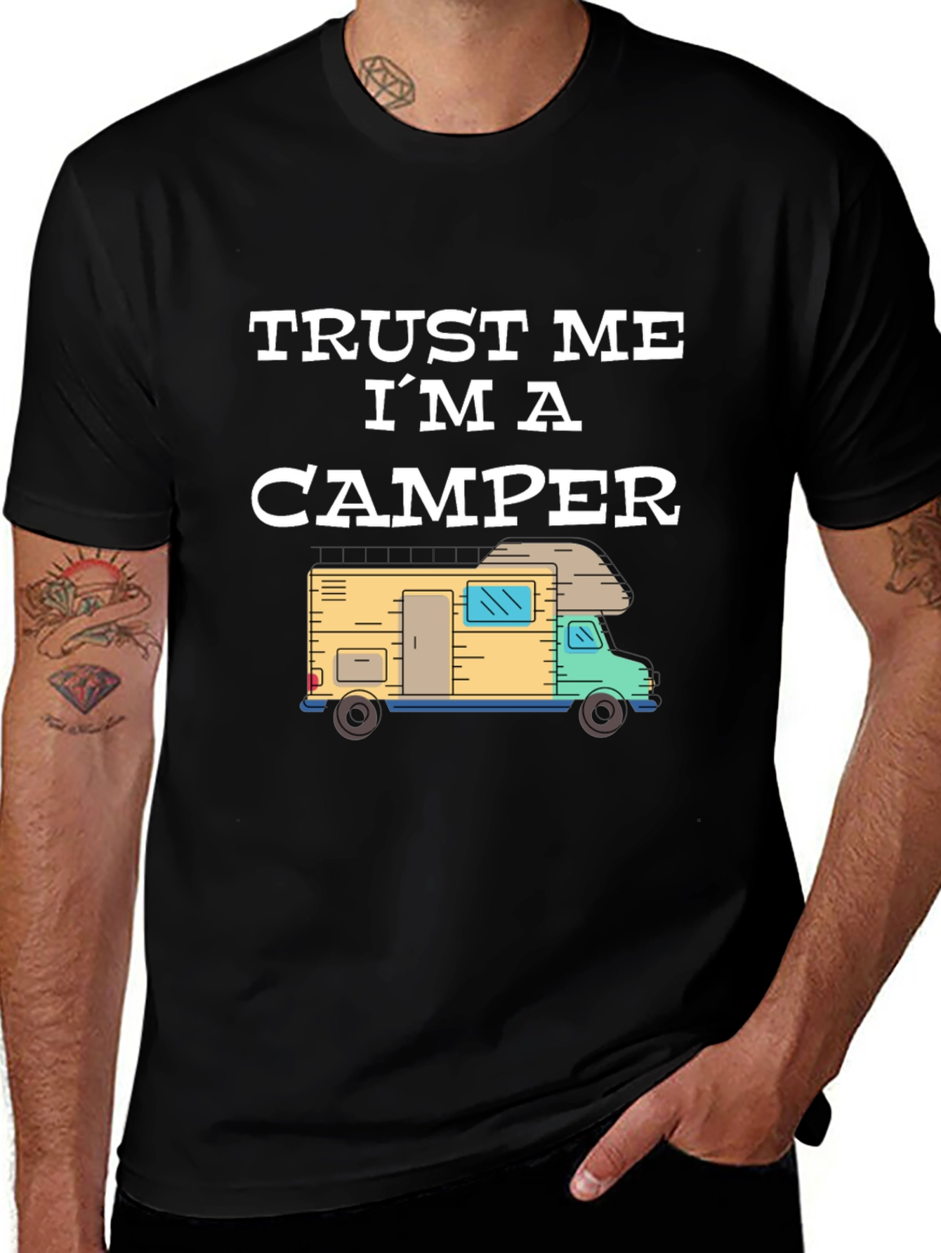 Variant 2 of Trust Me I'm a Camper Graphic T-Shirt