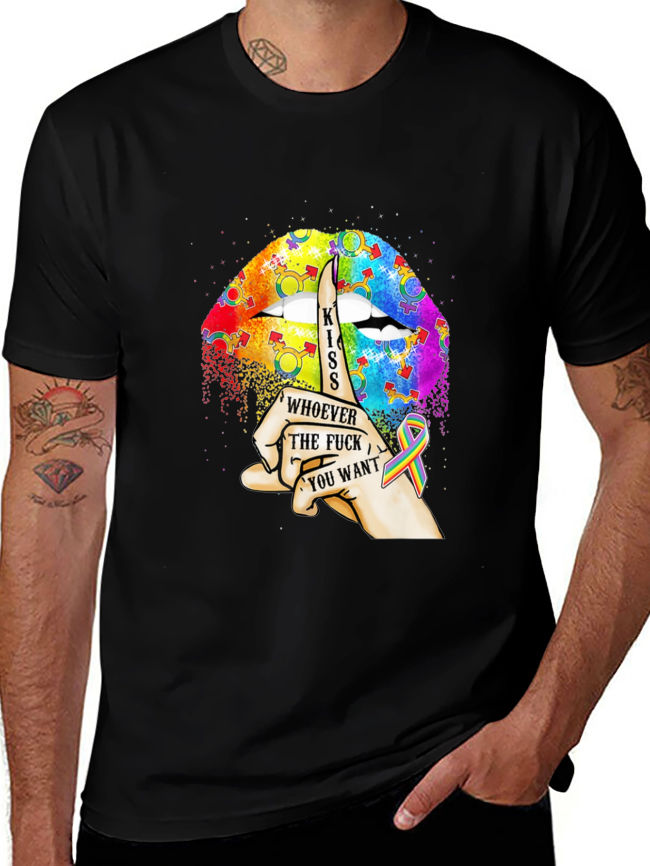 Kiss Whoever You Want T-Shirt