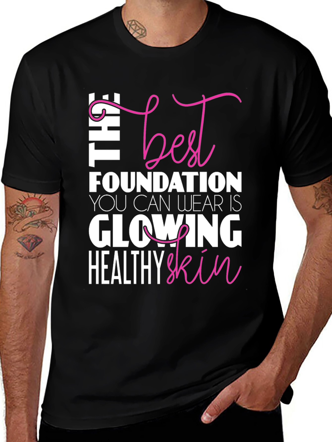 Glowing Healthy Skin Graphic Tee