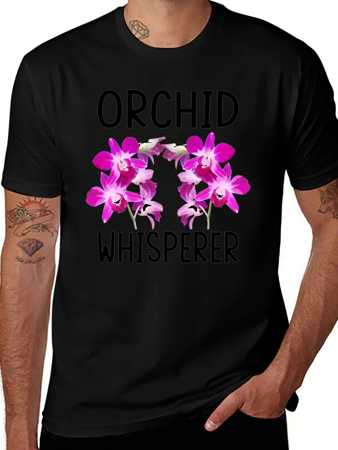 Variant 20 of Orchid Whisperer Graphic T-Shirt