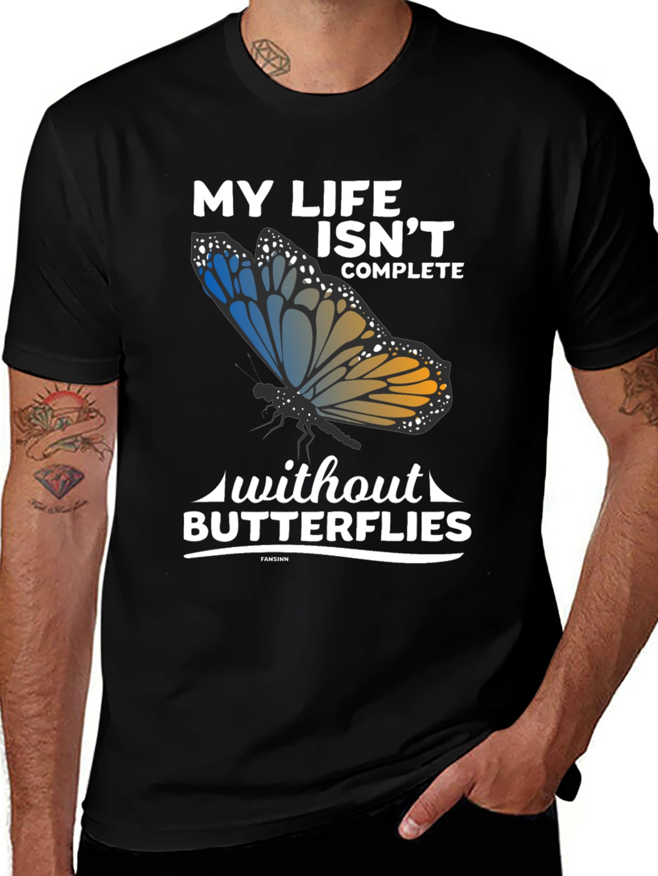 Variant 24 of Butterfly Life Graphic Tee