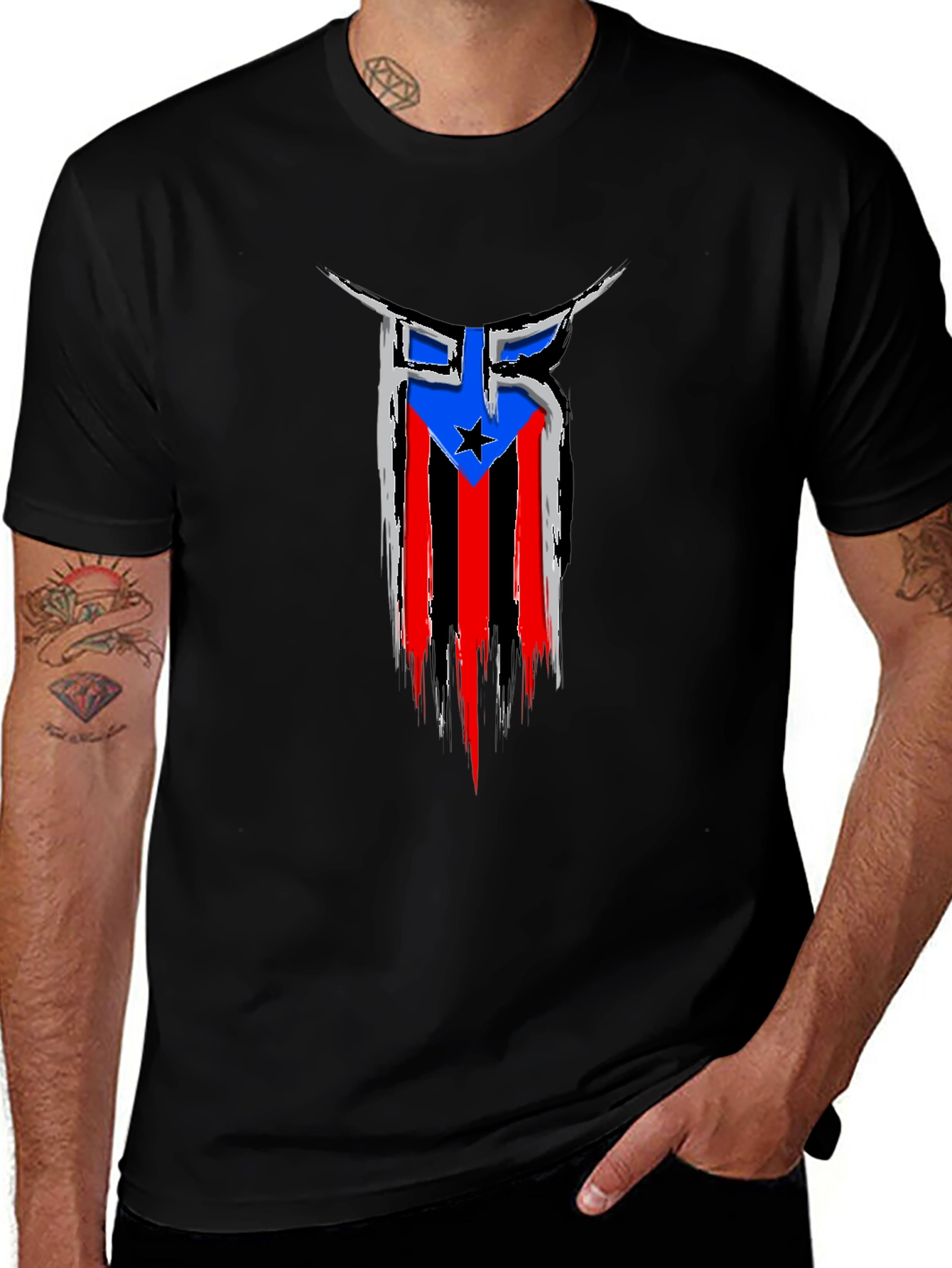 Puerto Rico Flag T-Shirt - Boricua Pride