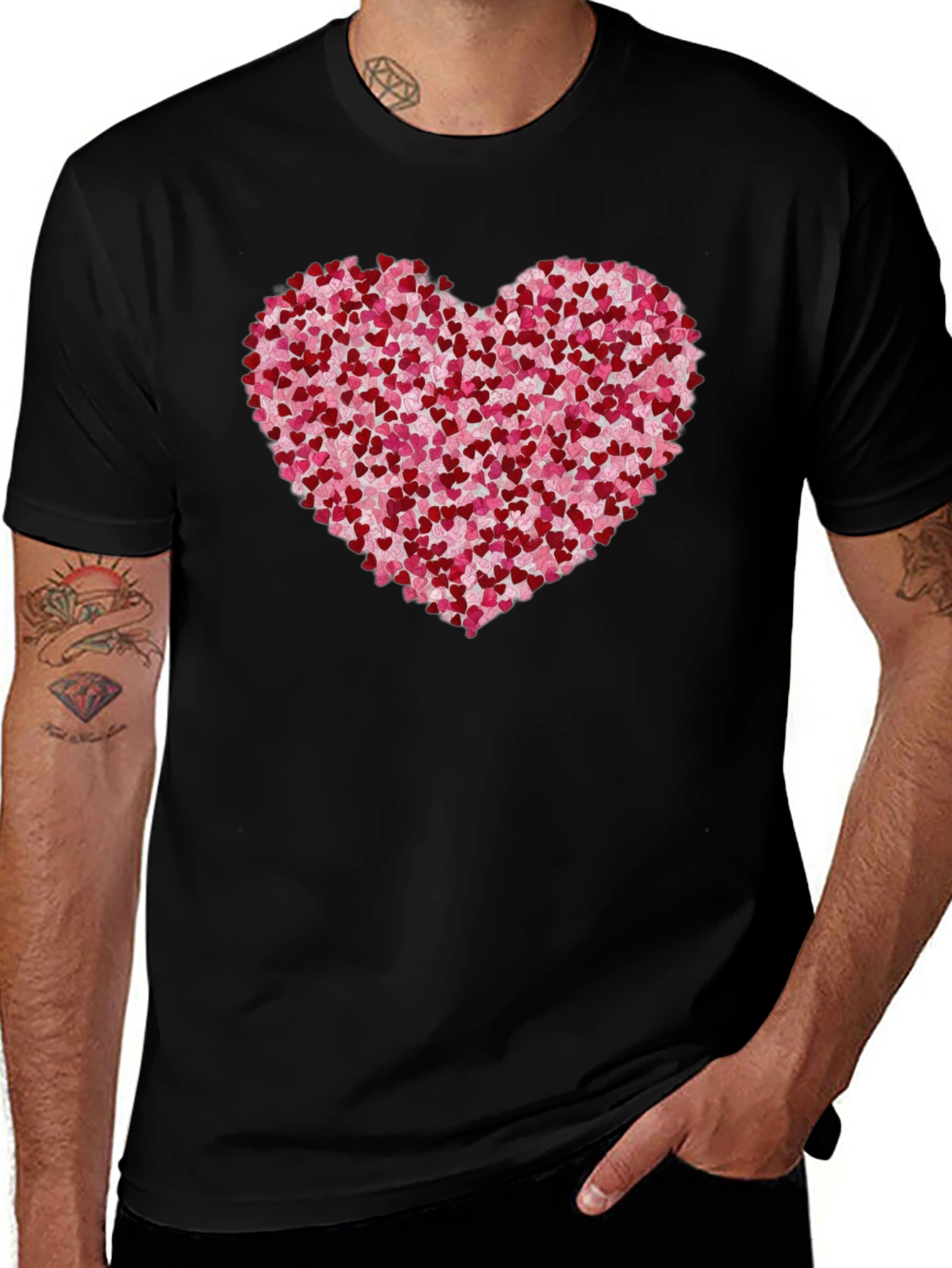 Variant 6 of Heart Valentine's Day T-Shirt