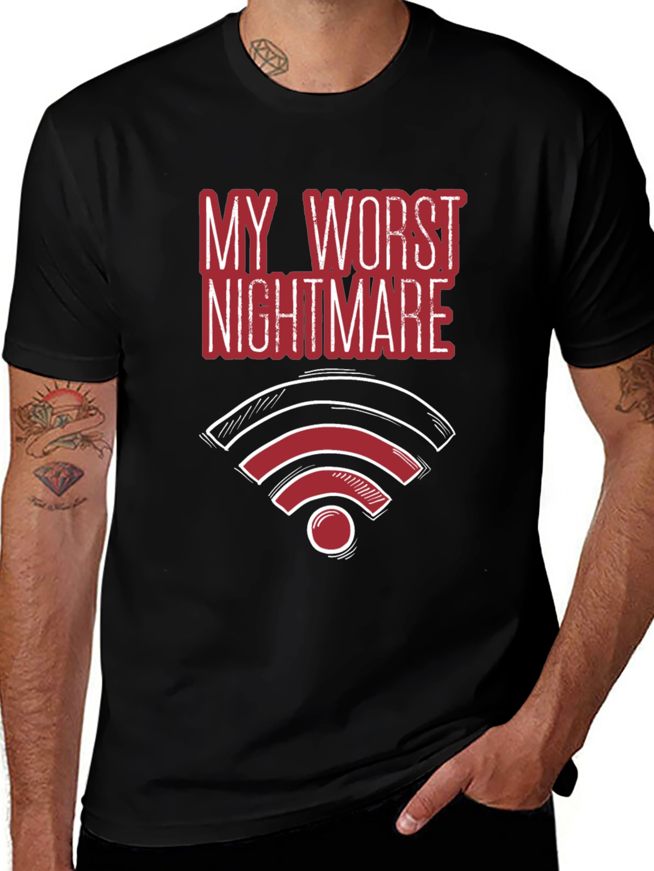My Worst Nightmare - Funny No Wifi T-Shirt