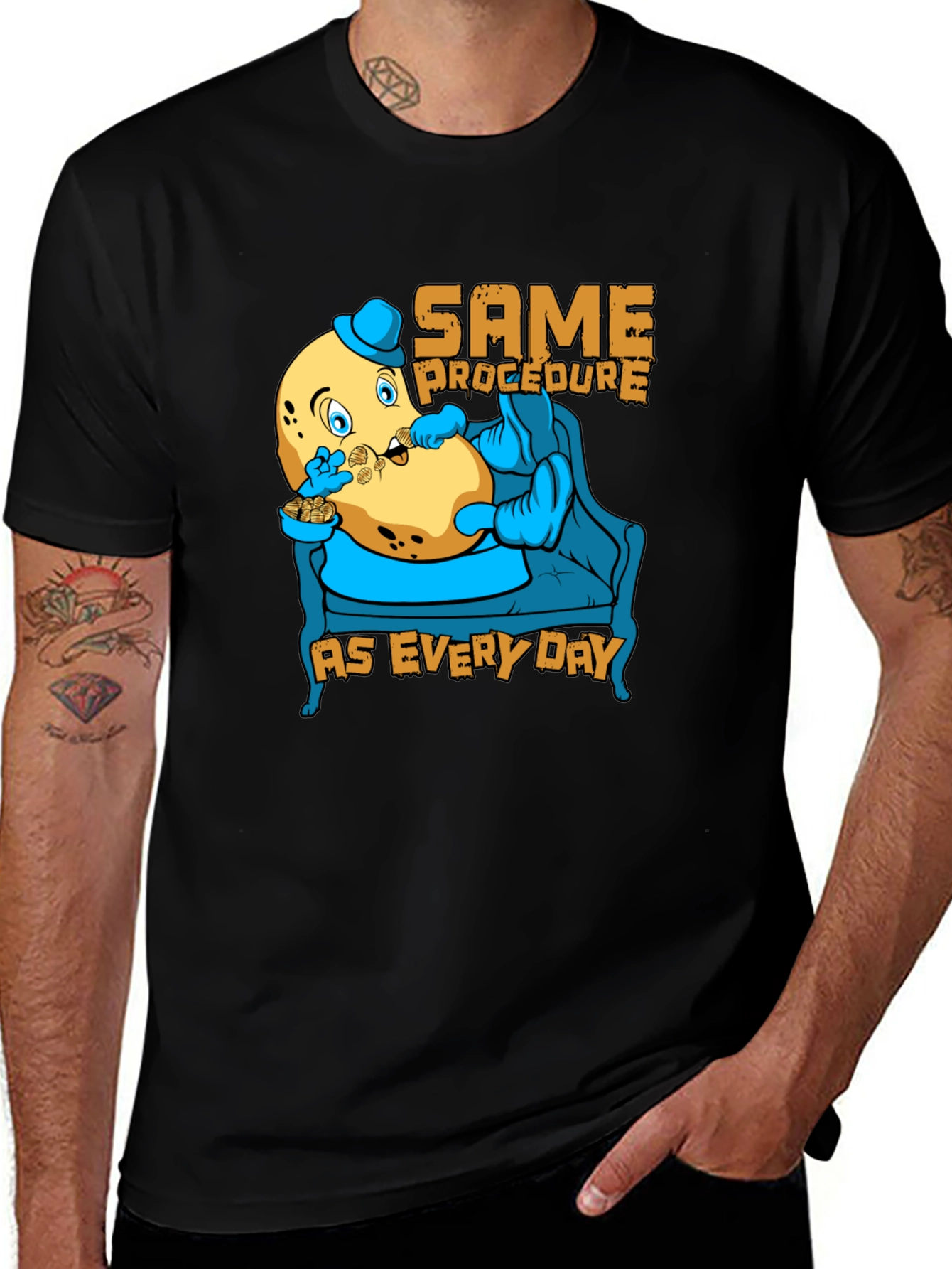 Variant 5 of Same Procedure Funny Potato T-Shirt