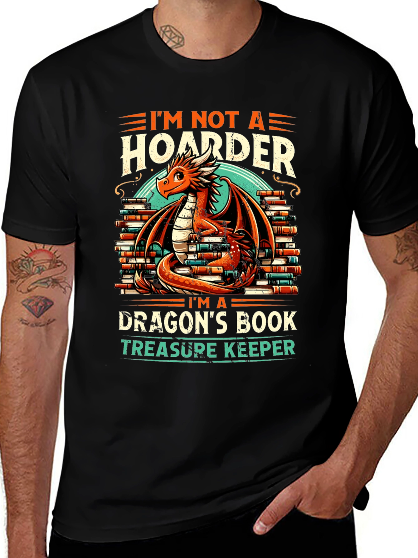 Dragon Book Treasure Keeper T-Shirt