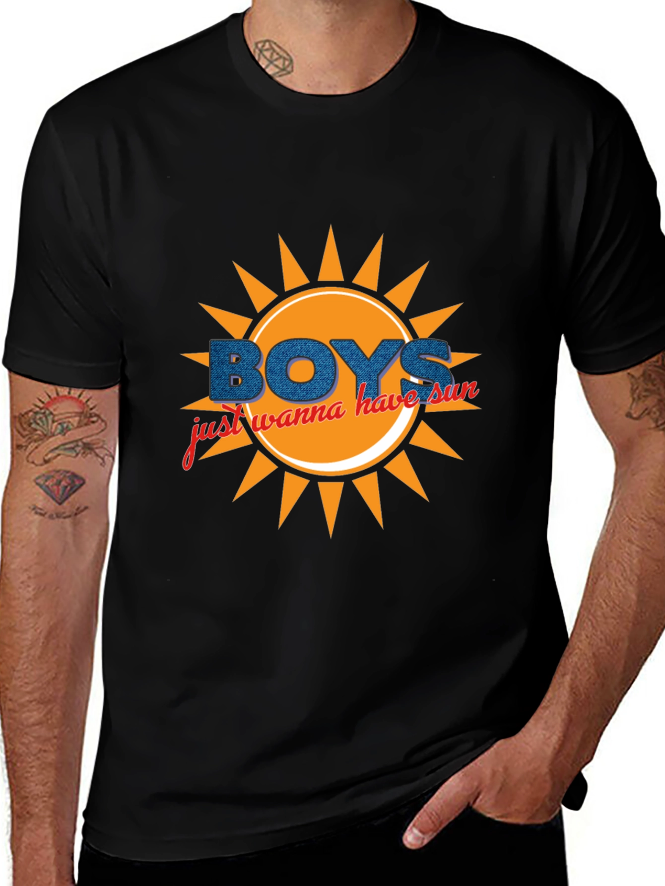 Variant 7 of Boys Just Wanna Have Sun Graphic Tee